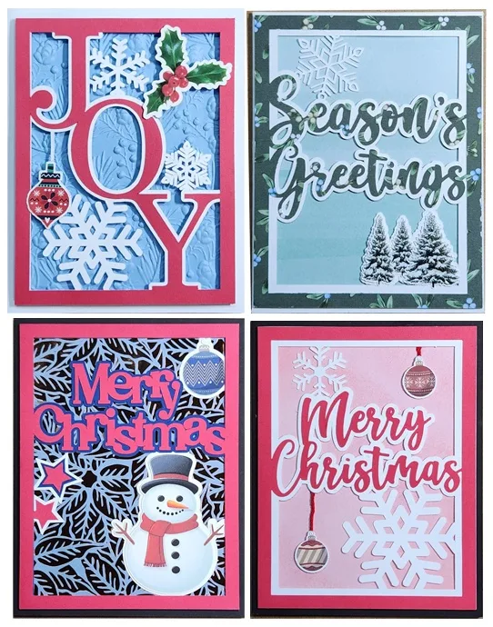 Christmas cards - handmade