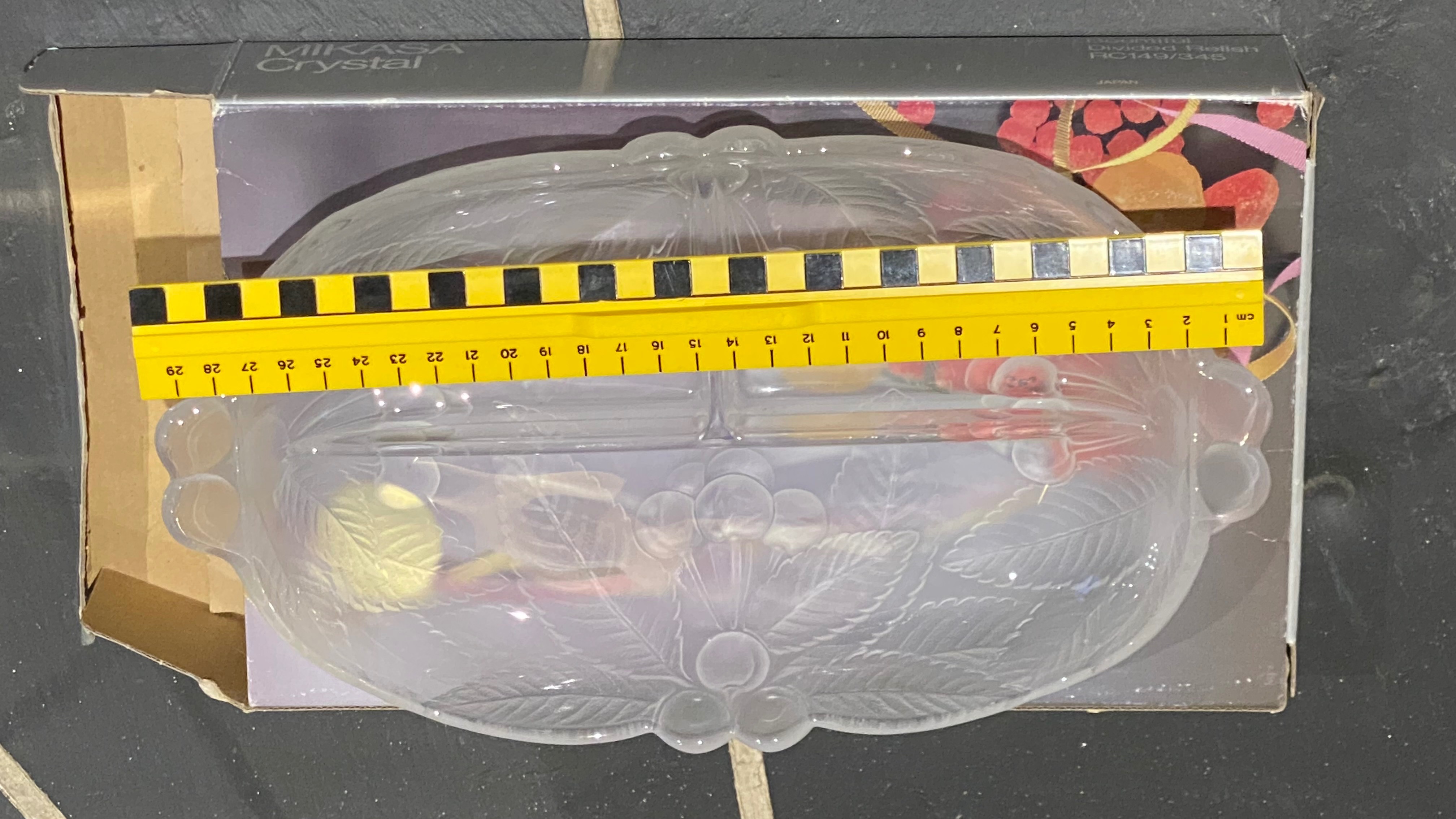Mikasa Crystal sectional plate - photo 3