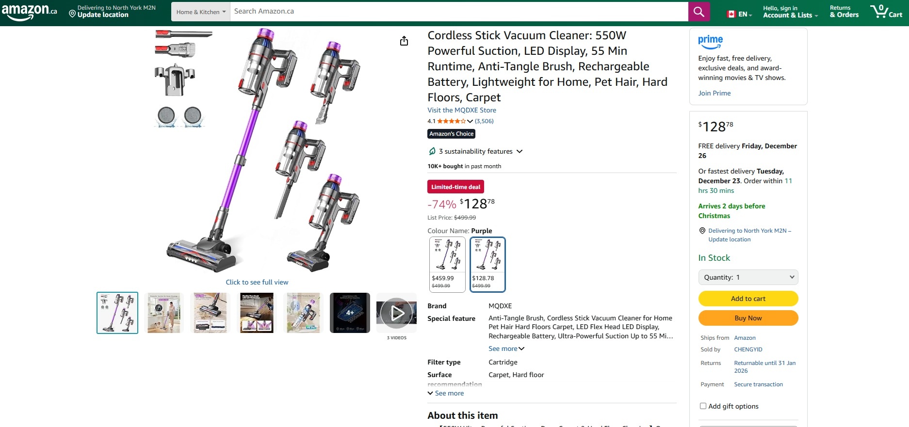 Cordless Stick Vacuum Cleaner - photo 5