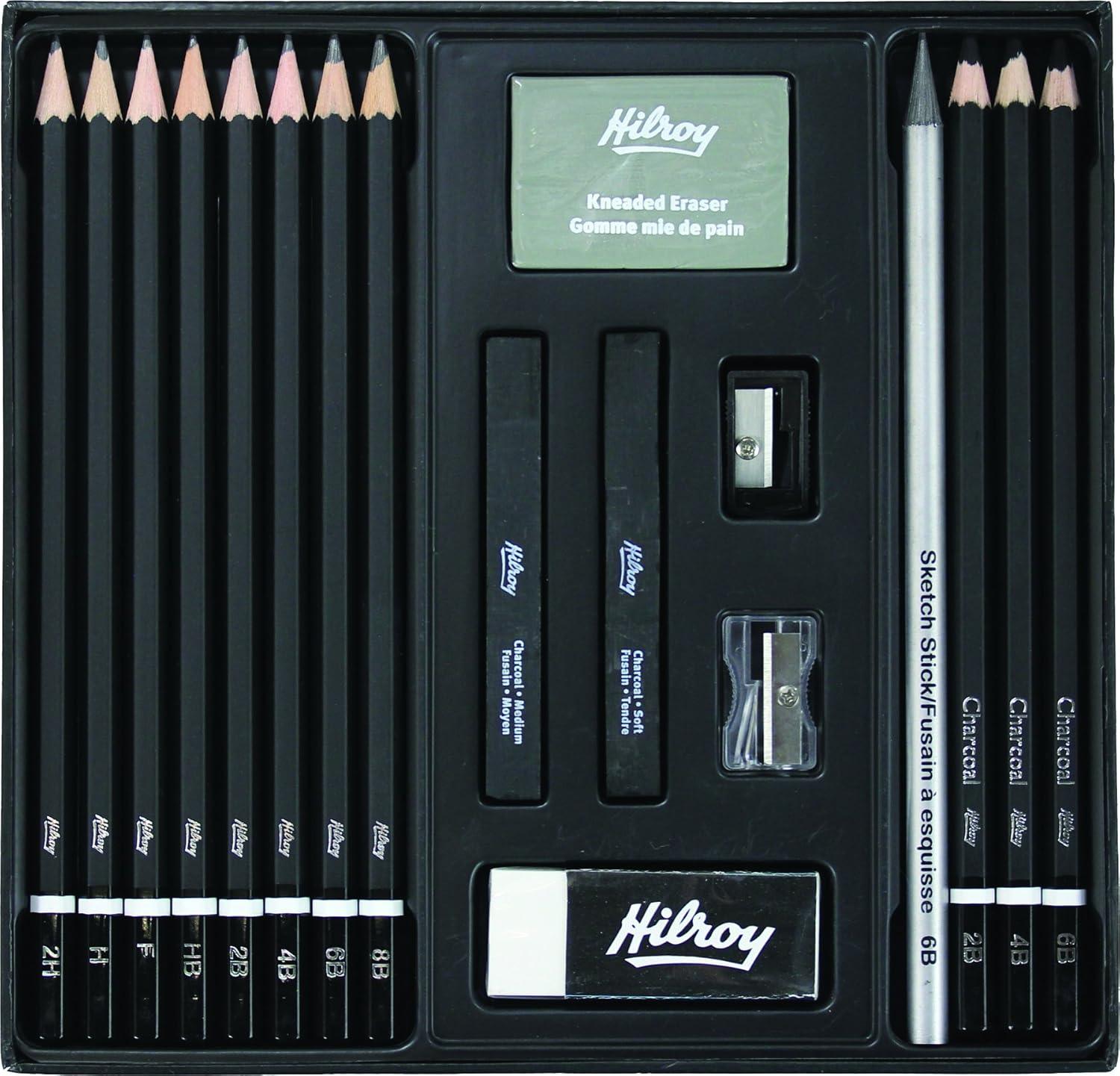 Hilroy Studio Pro 18-Piece Artist Kit – New