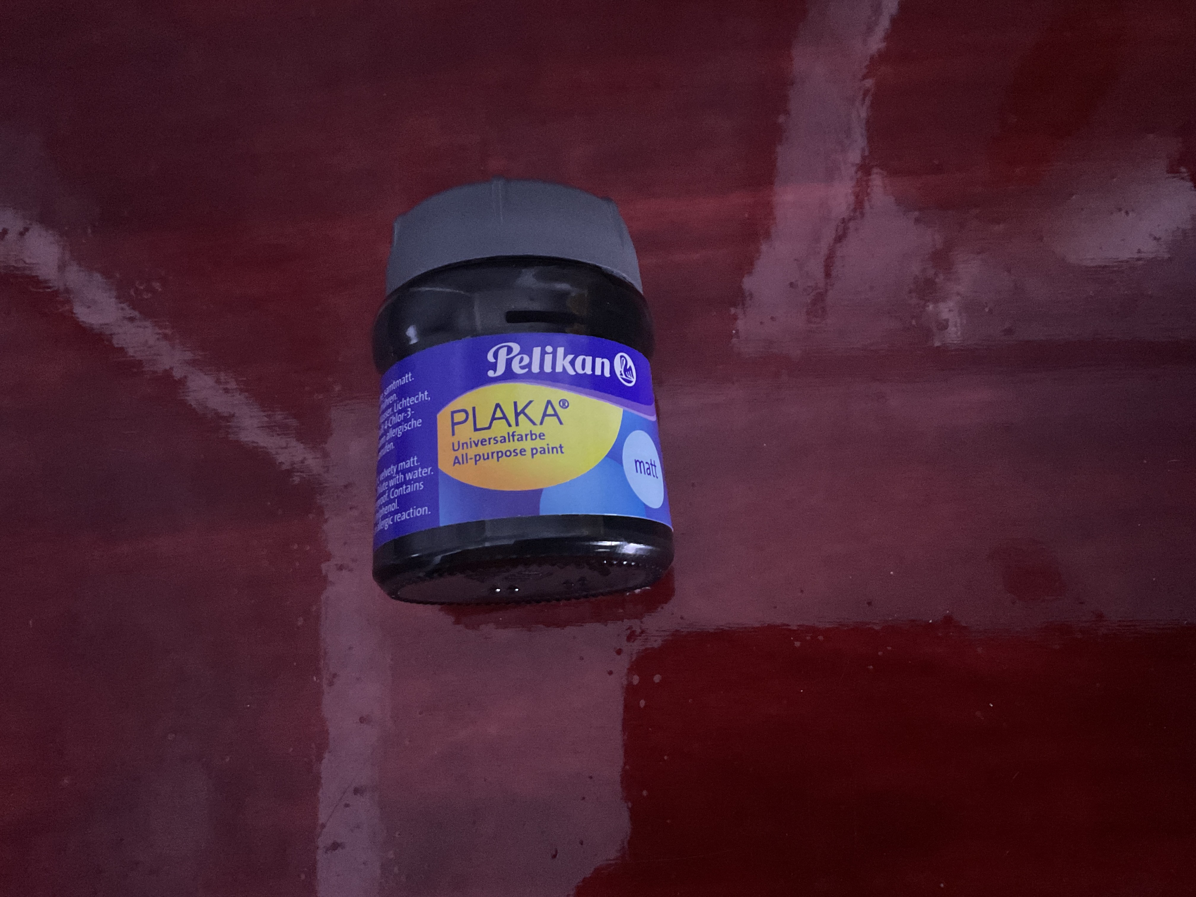 Pelikan Plaka All-Purpose Paint - Black