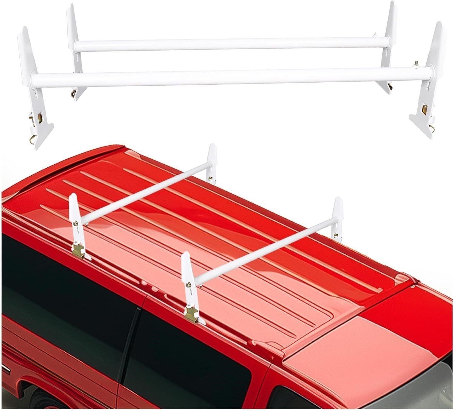 BRAND NEW Adjustable roof Ladder Rack 500LBS 2 Bars 77'