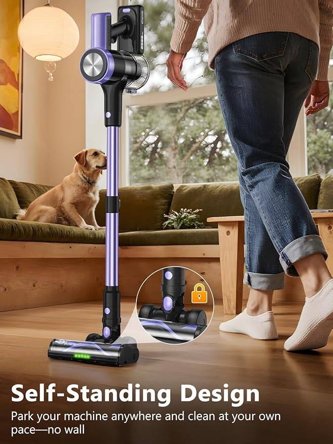 Violet Cordless Vacuum Cleaner - photo 5