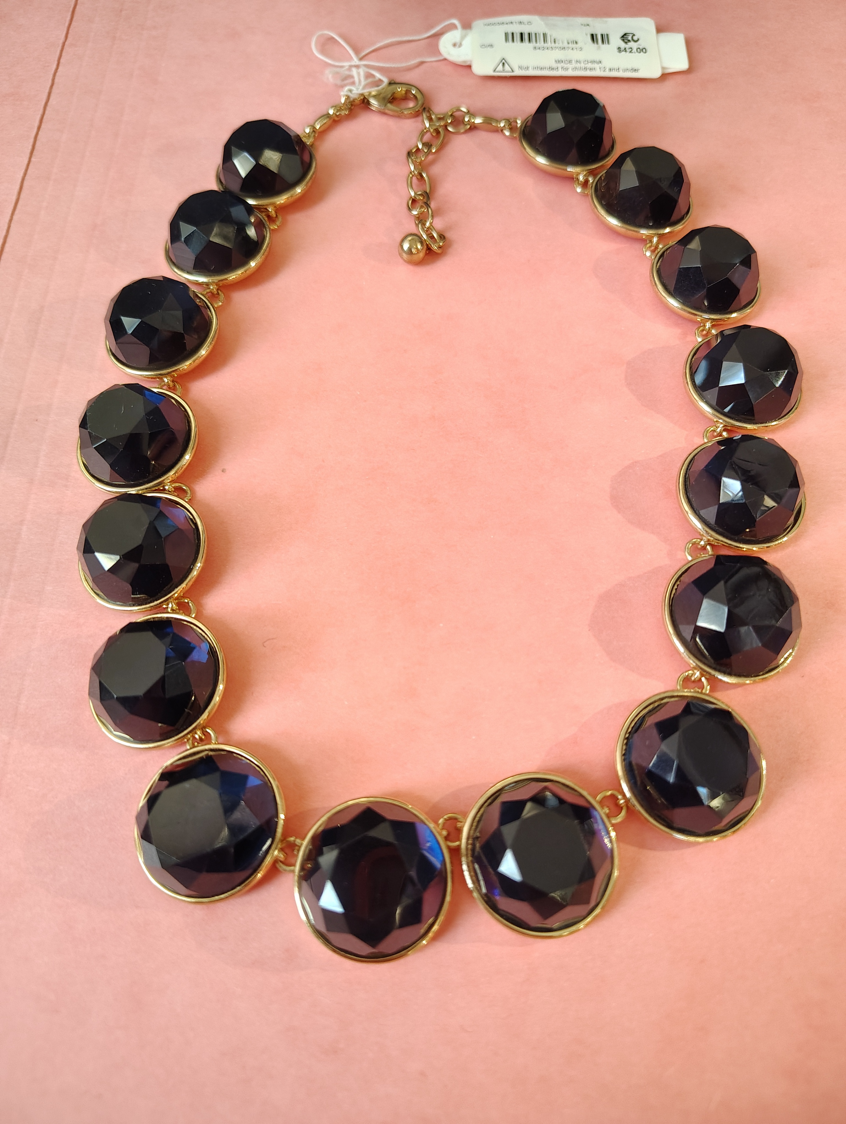 NEW NECKLACE- Aqua (Macy's US price tag, Sale) - photo 2