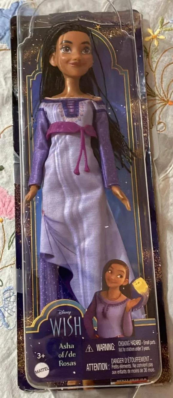 Mattel Disney's Wish Asha of Rosas Posable Fashion Doll (New)