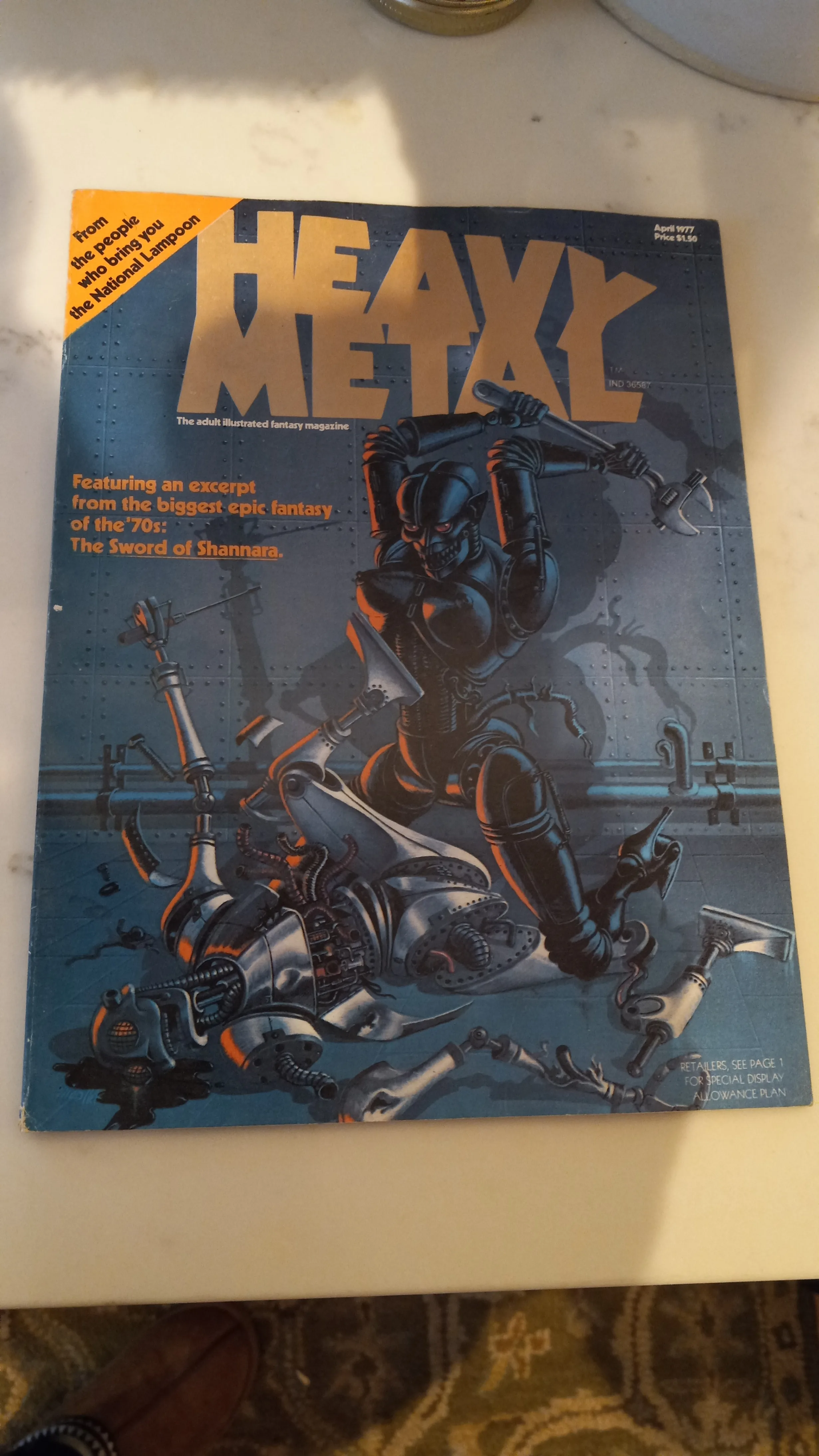 Heavy Metal #1 -  April 1977 Near mint