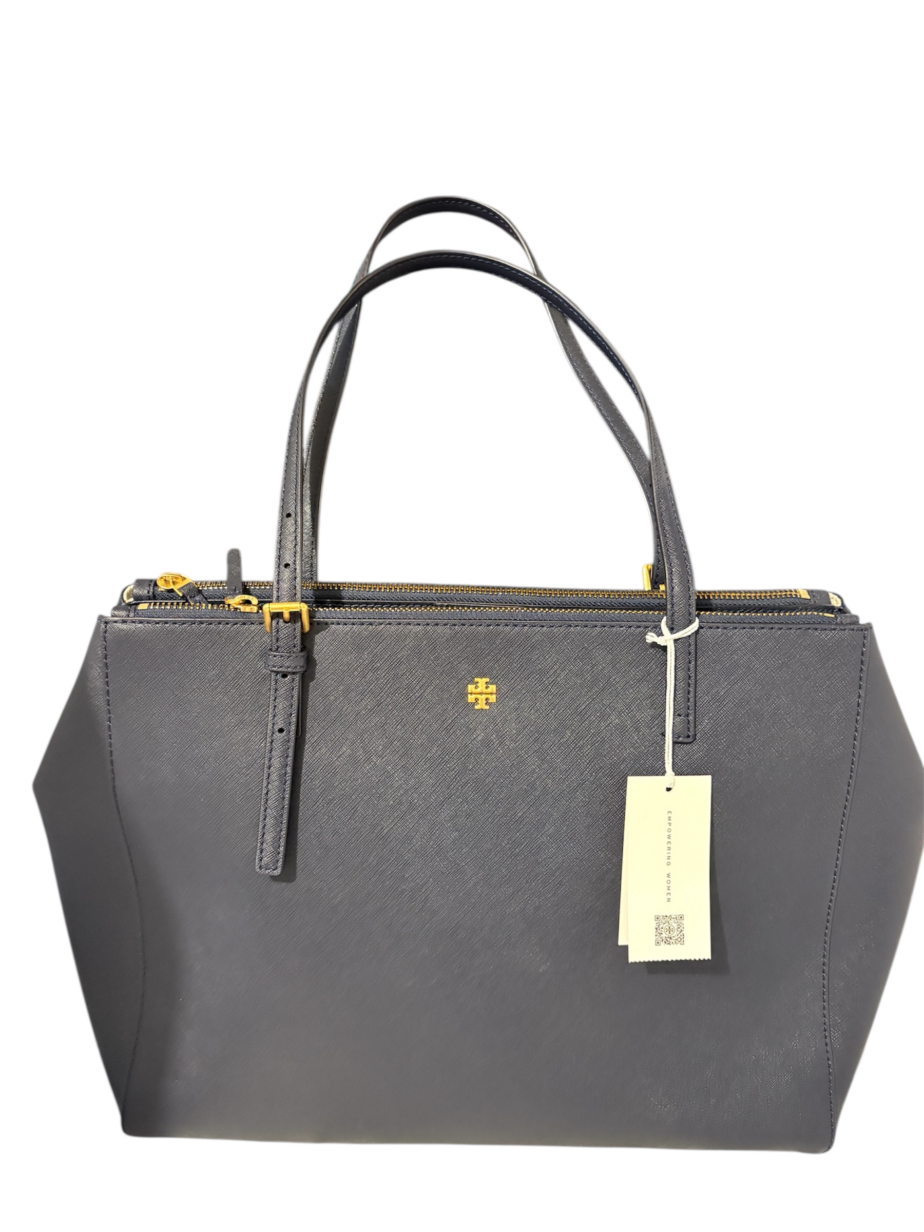 Tory Burch Emerson Navy Blue Tote Bag Brand new - photo 5