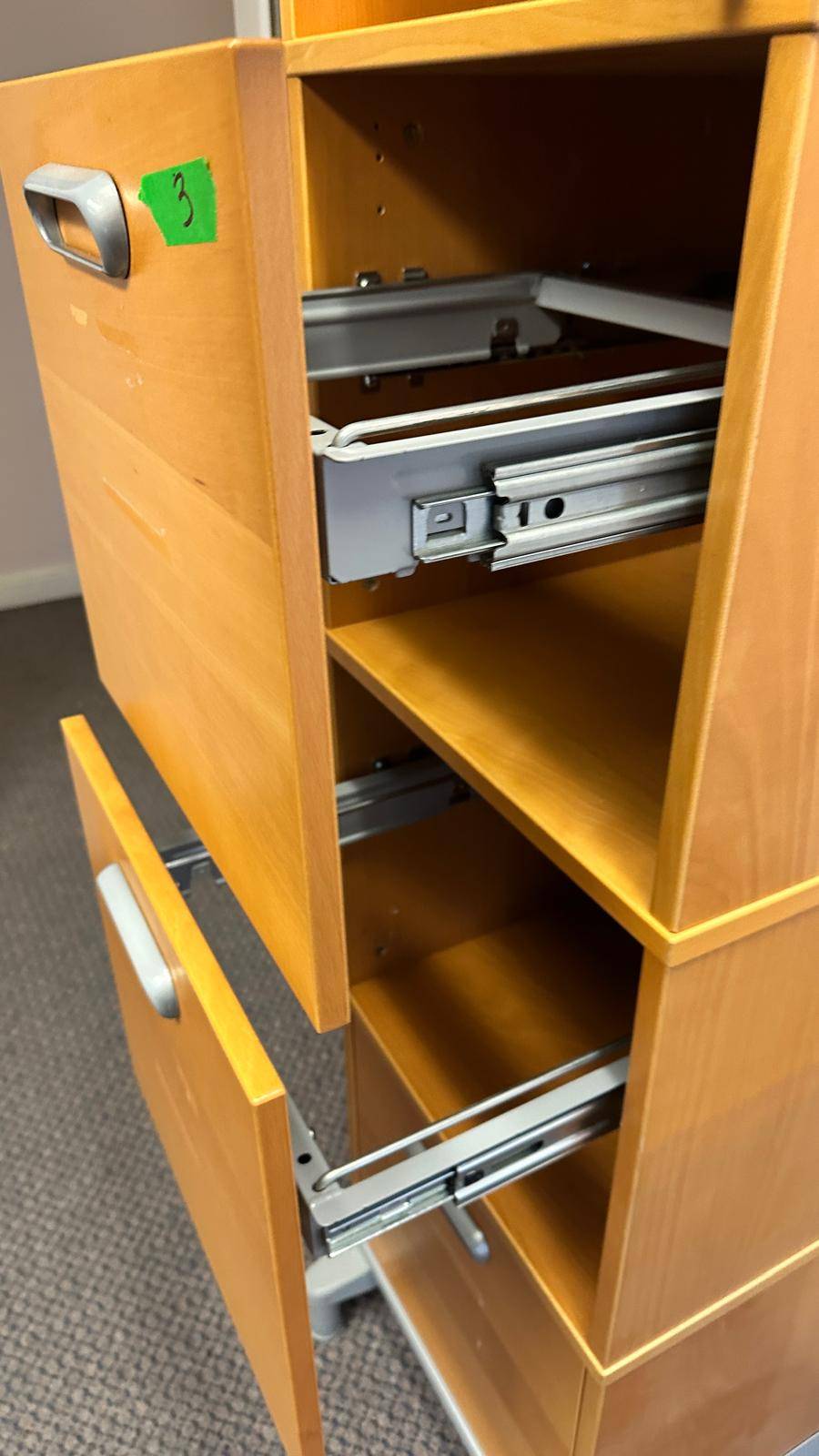IKEA VINTAGE BOOKCASE/FILING CABINET - photo 3