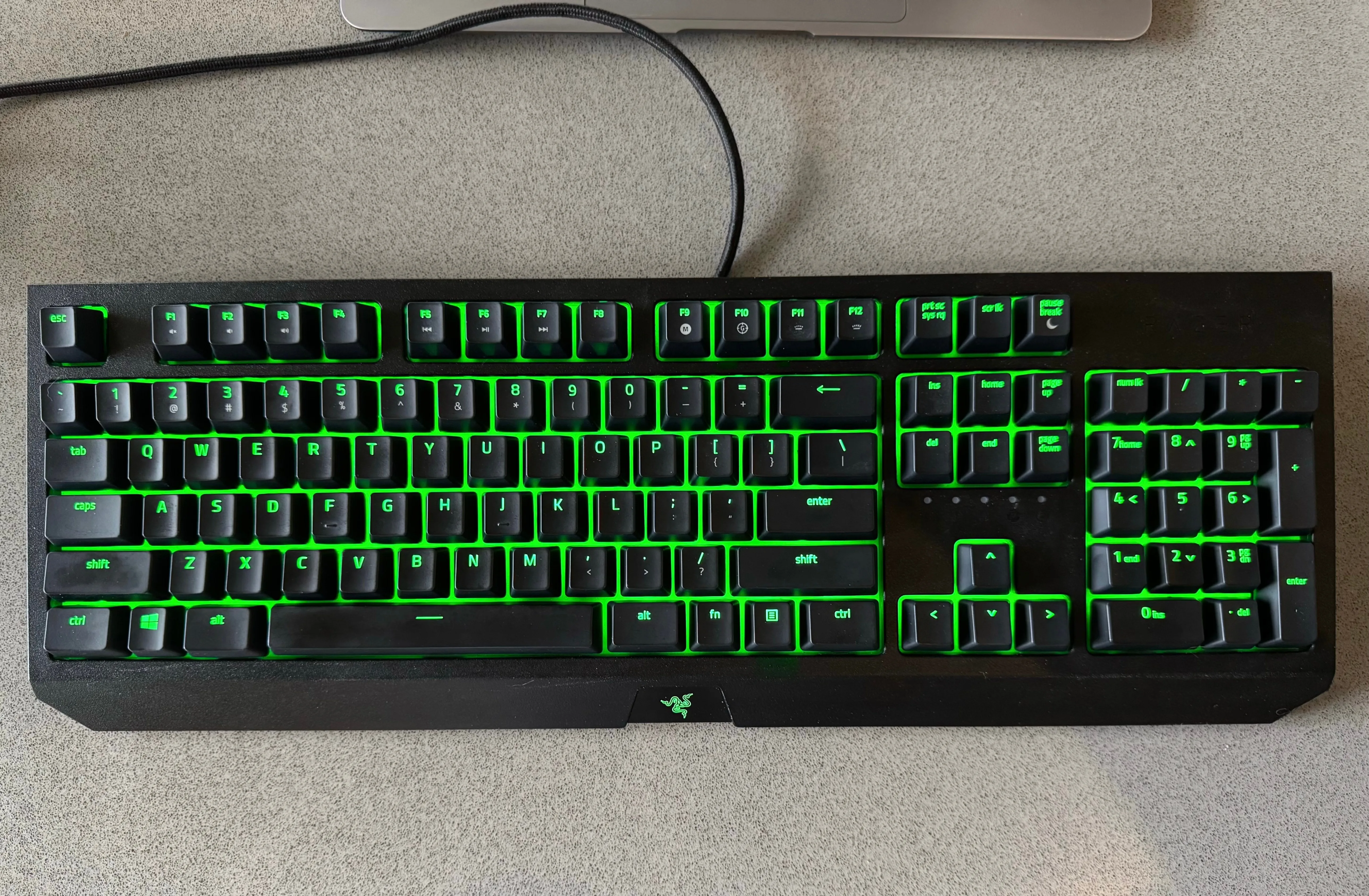 Razer Blackwidow Essential gaming keyboard