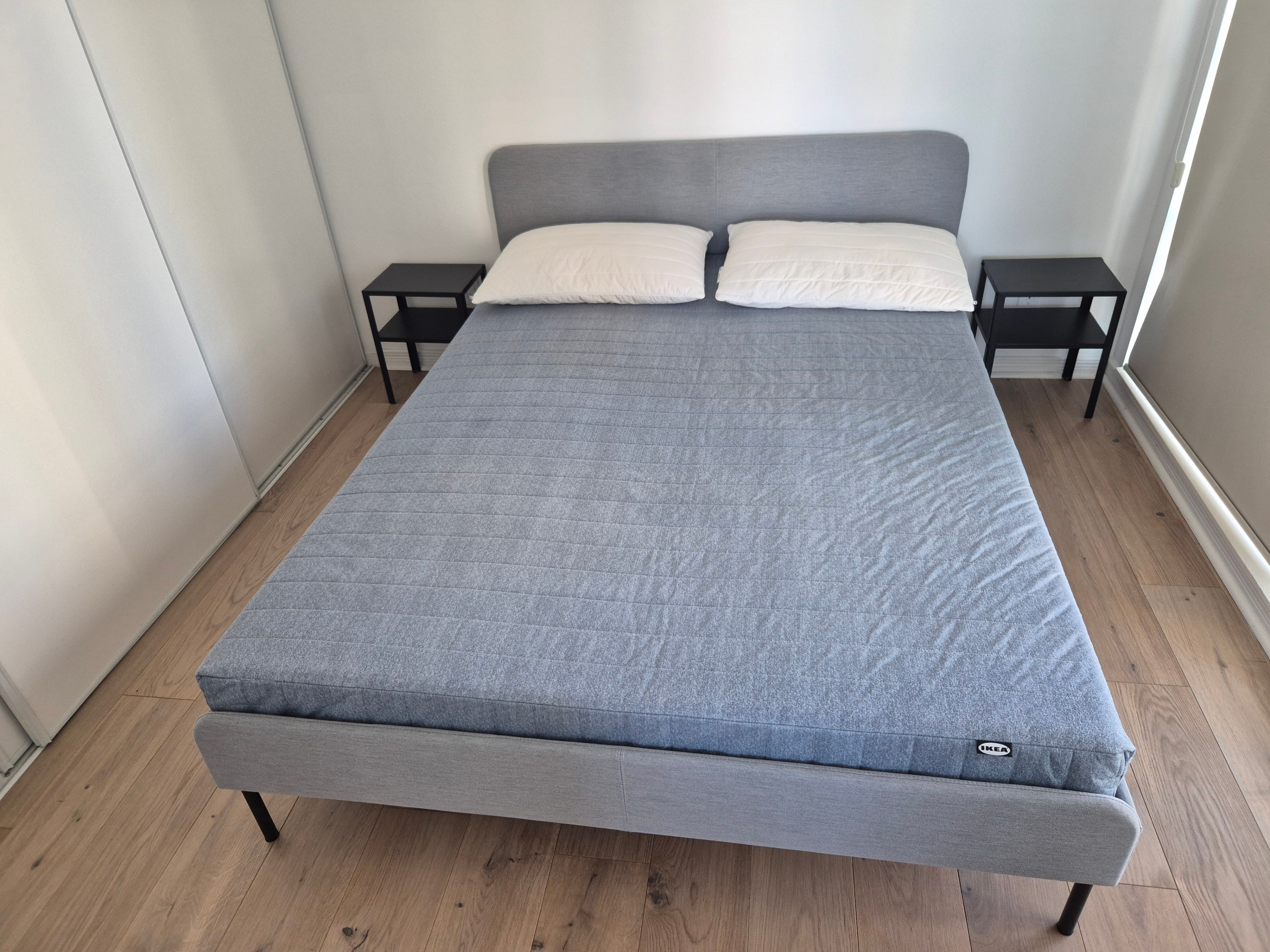 IKEA Slattum Queen Size + Meistervik Mattress (like new!)