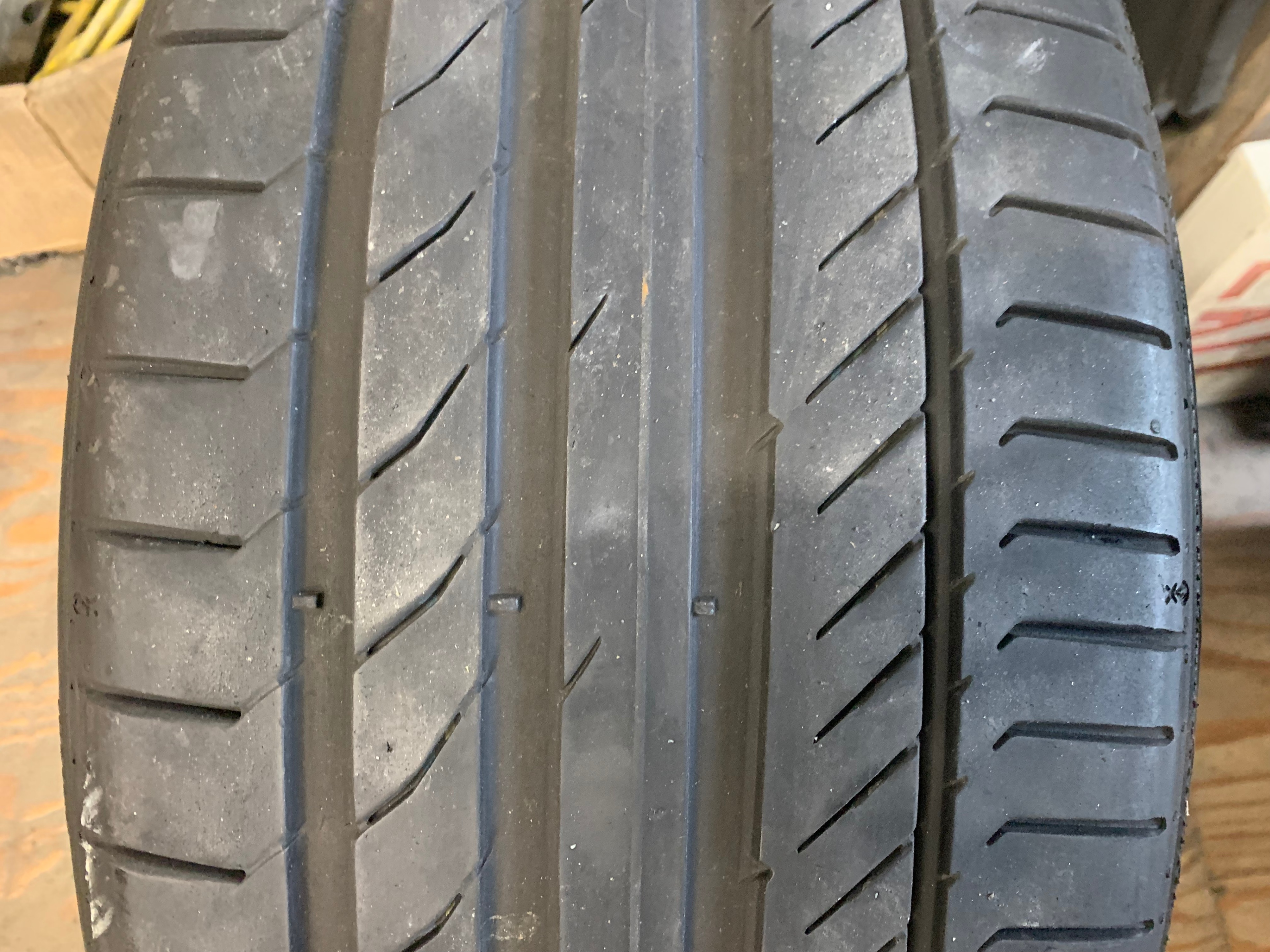 1 X single 265/30/20 Continental Sport Contact 5P AO with 65% - photo 2