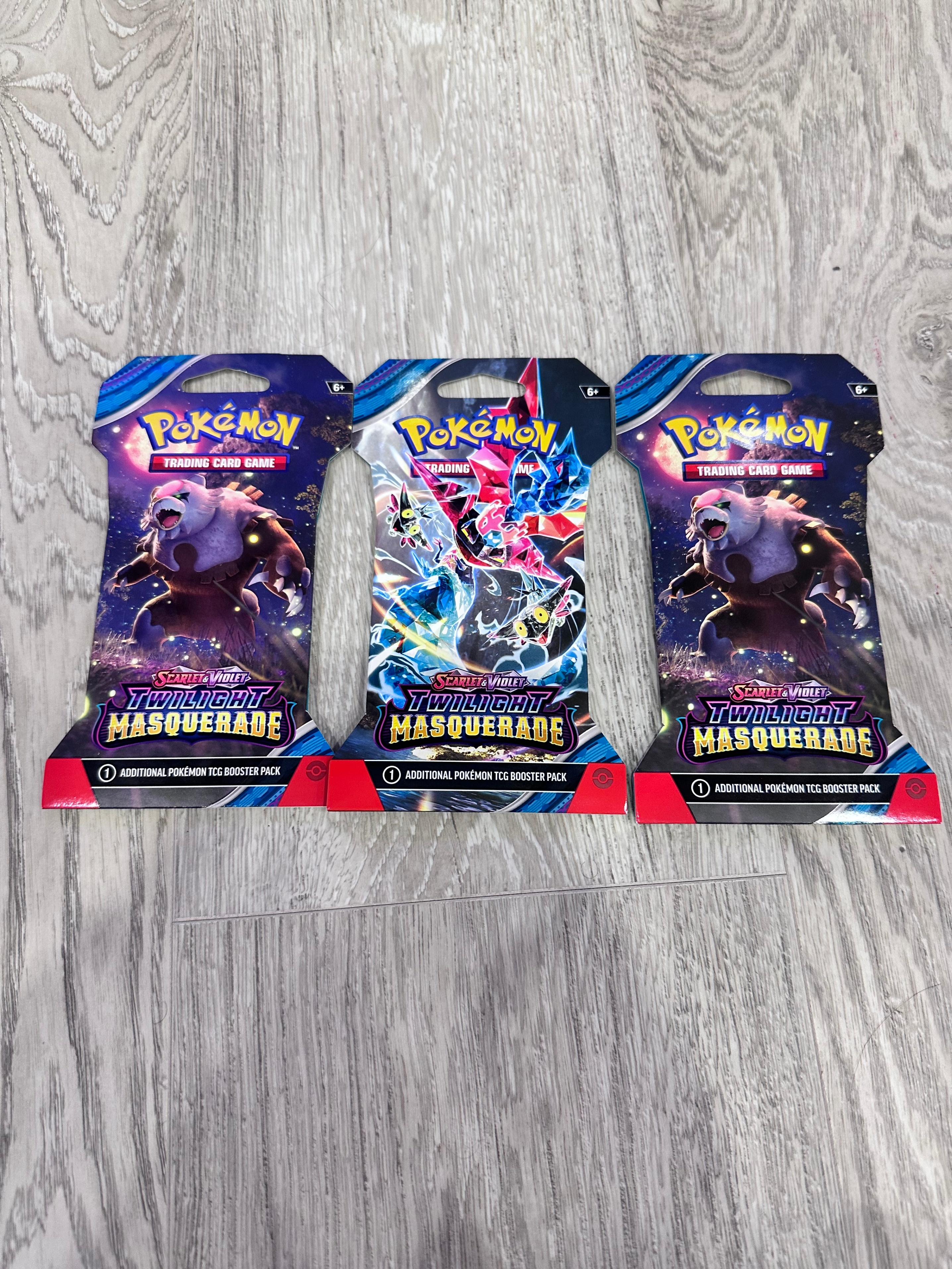 Pokemon Sealed Twilight Masquerade Packs