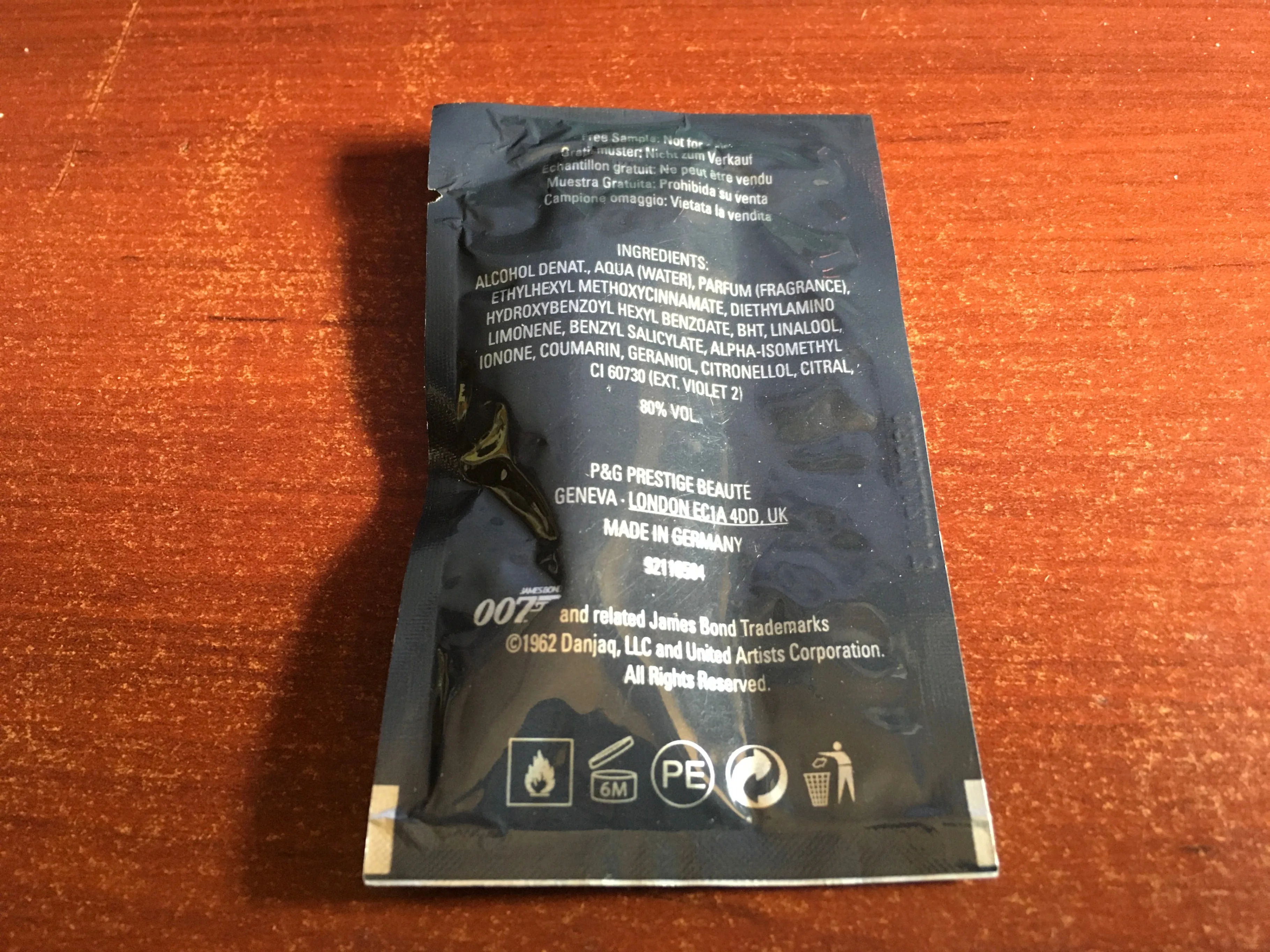 James Bond 007 Eau de Toilette Sample image indicator(2)