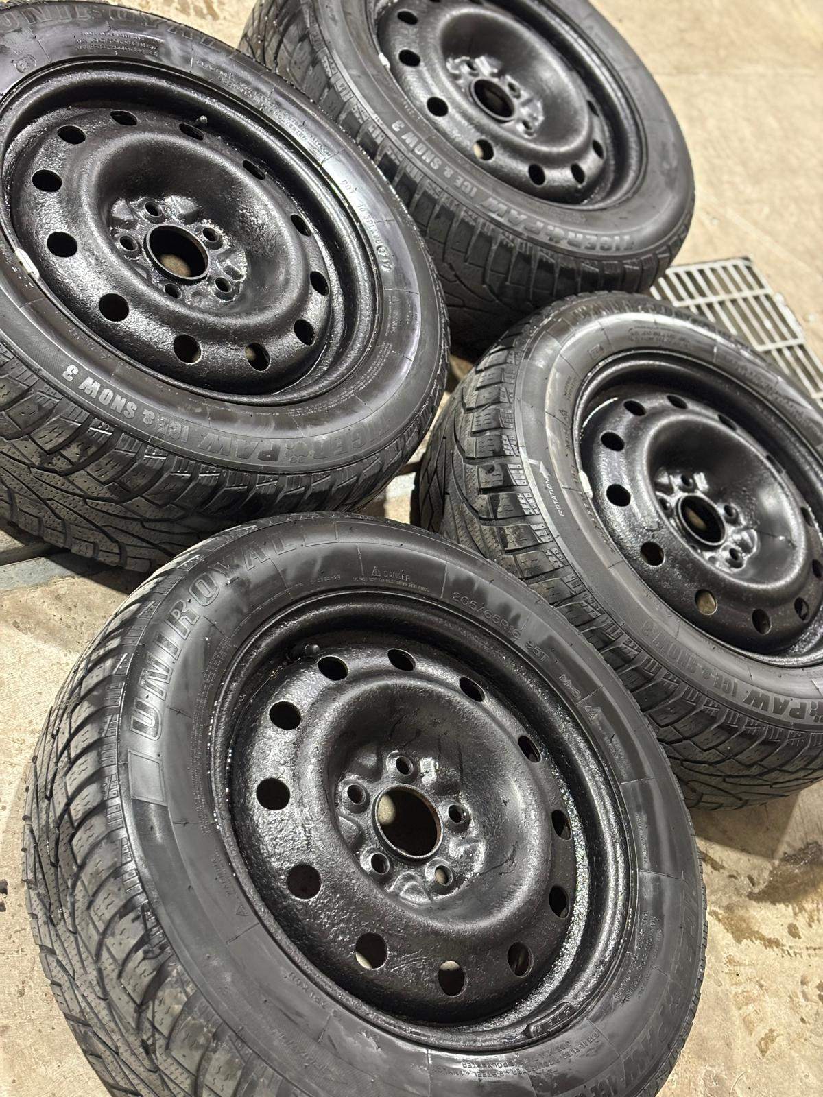 16"rims(5x114)+205/65/R16 Uniroyal Snow-Optima/Sonanta/SOUL/KONA - photo 2