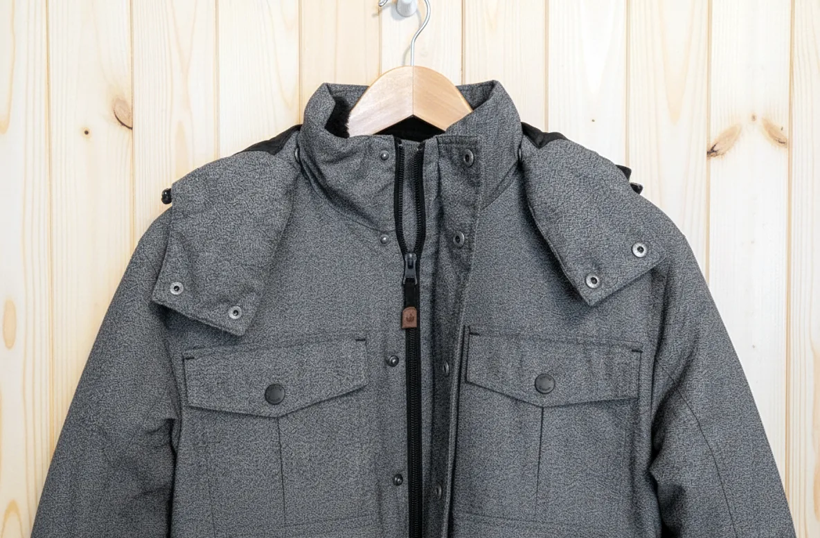 ROOTS Mens Down Hooded Insulated Winter Jacket (S but fits M) image indicator(5)