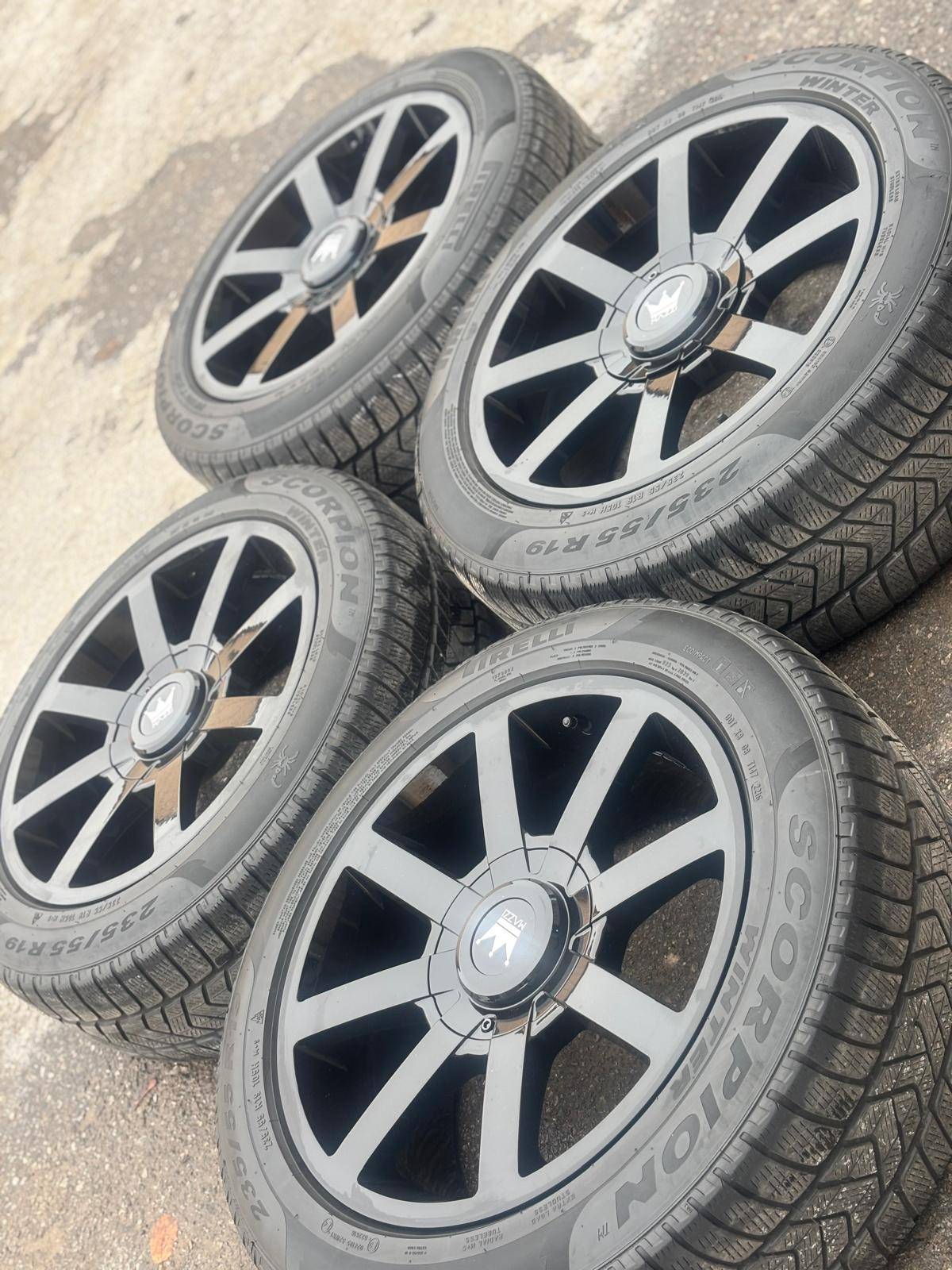 NEW 19"Mazzi(5x108/5x114)+used Pirelli snow-GV70/SantaFe/Telluri - photo 3