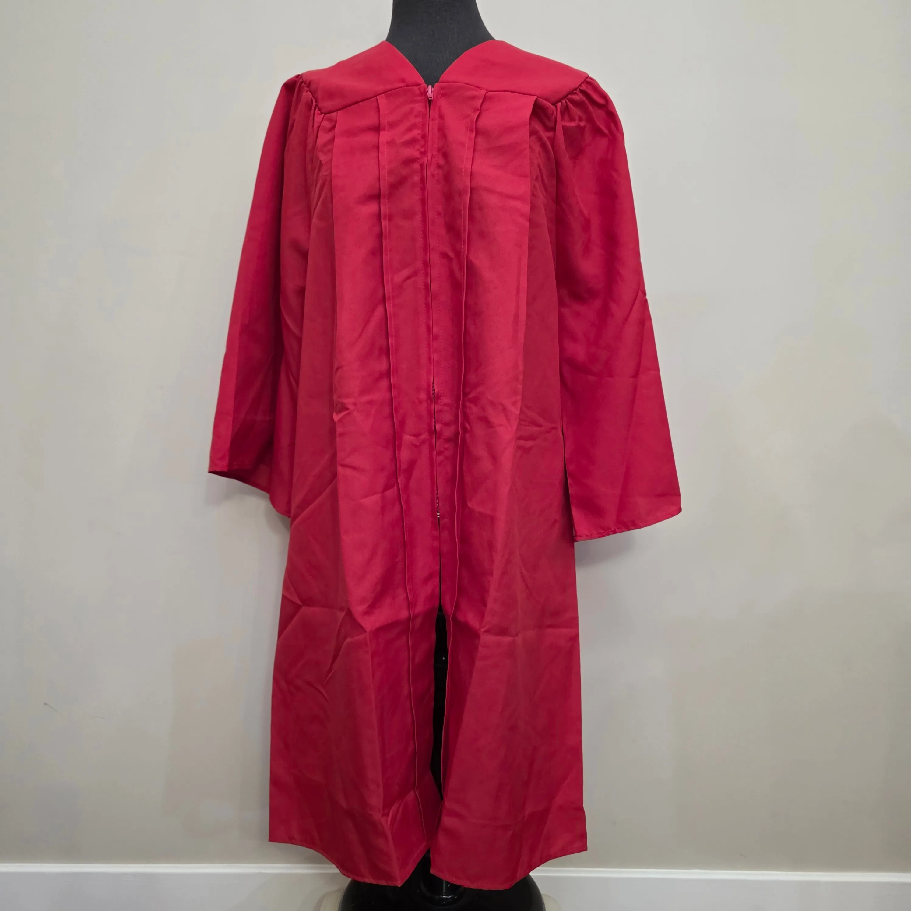 Free Red Graduation Gown Size 42”