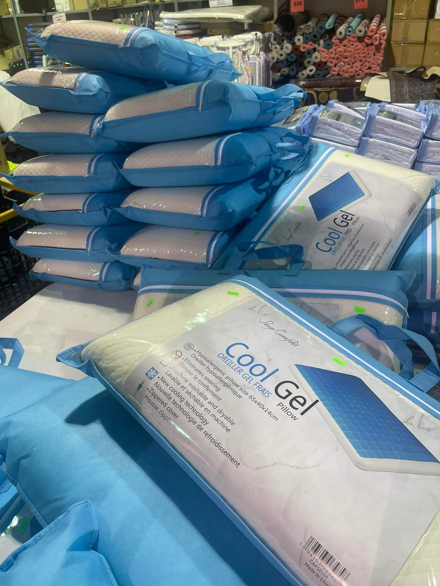 Cool Gel Pillow by Sleep Comfort – ONLY $20!