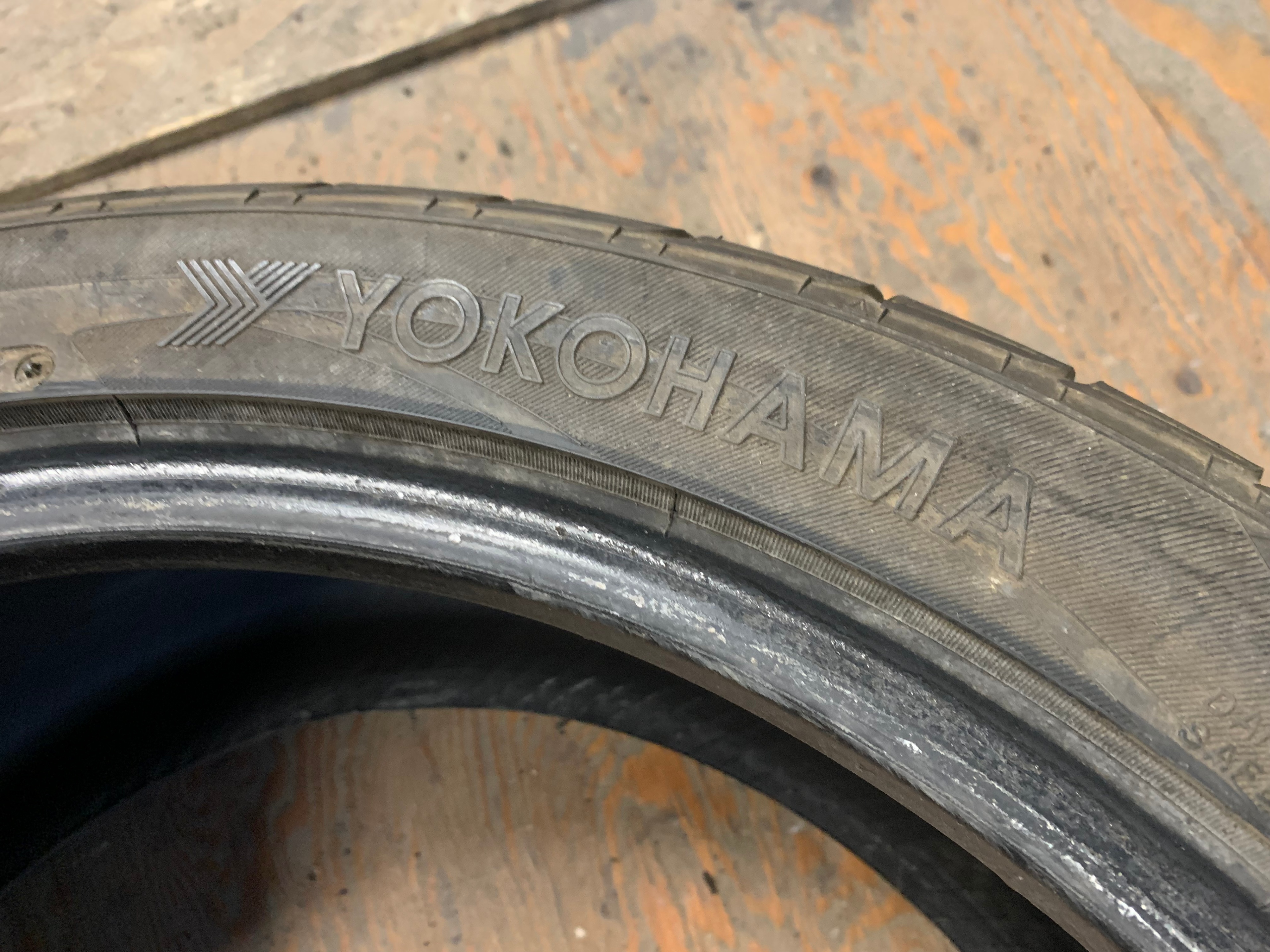 1 x single 275/35/20 Yokohama Advan Sport V103 new take off - photo 5