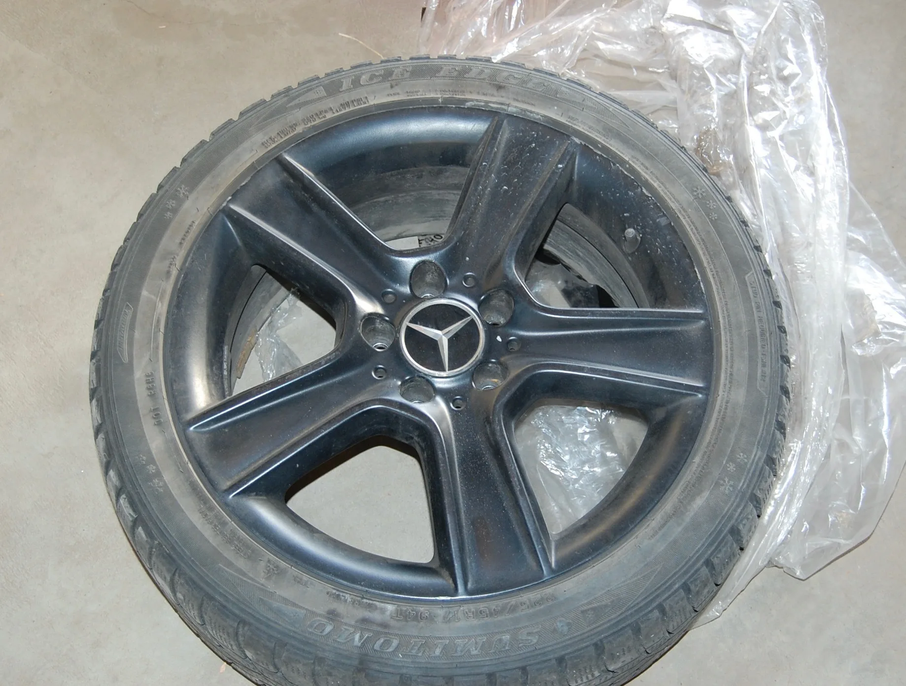 Mercedes C300 Rims & Winter Tires - Set of 4 image indicator(3)
