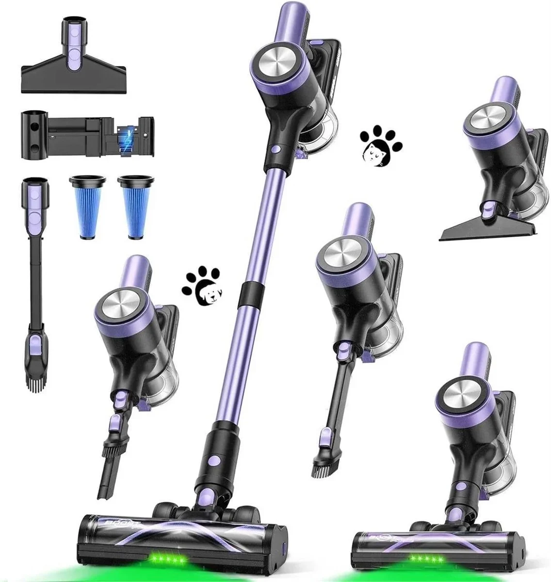 Violet Cordless Vacuum Cleaner