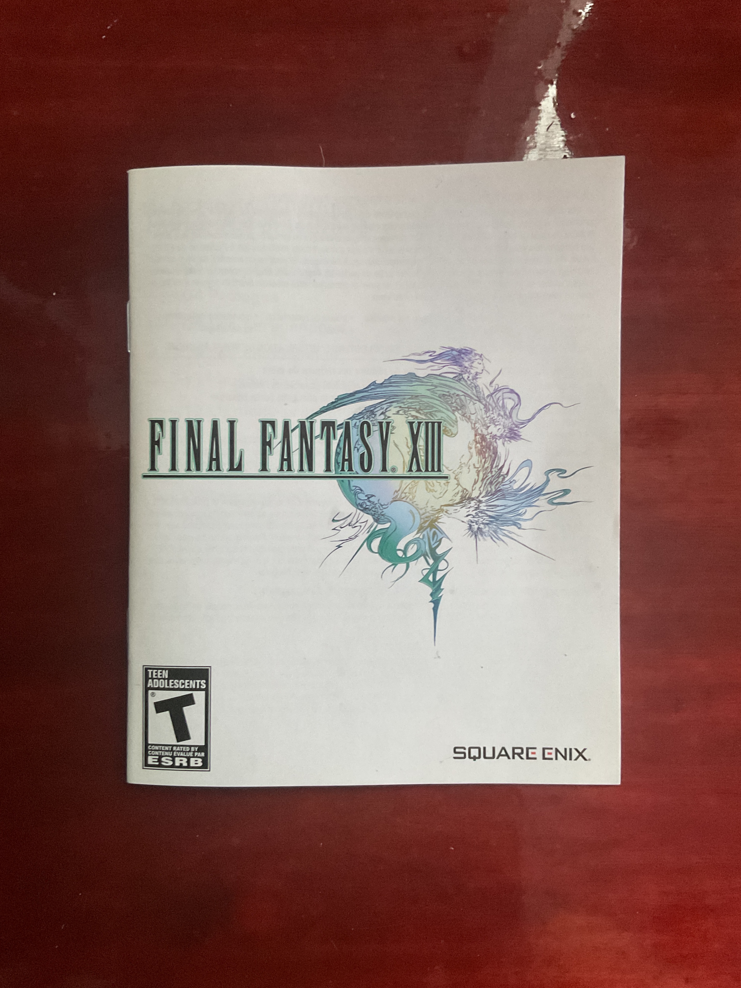 Final Fantasy XIII Game Manual