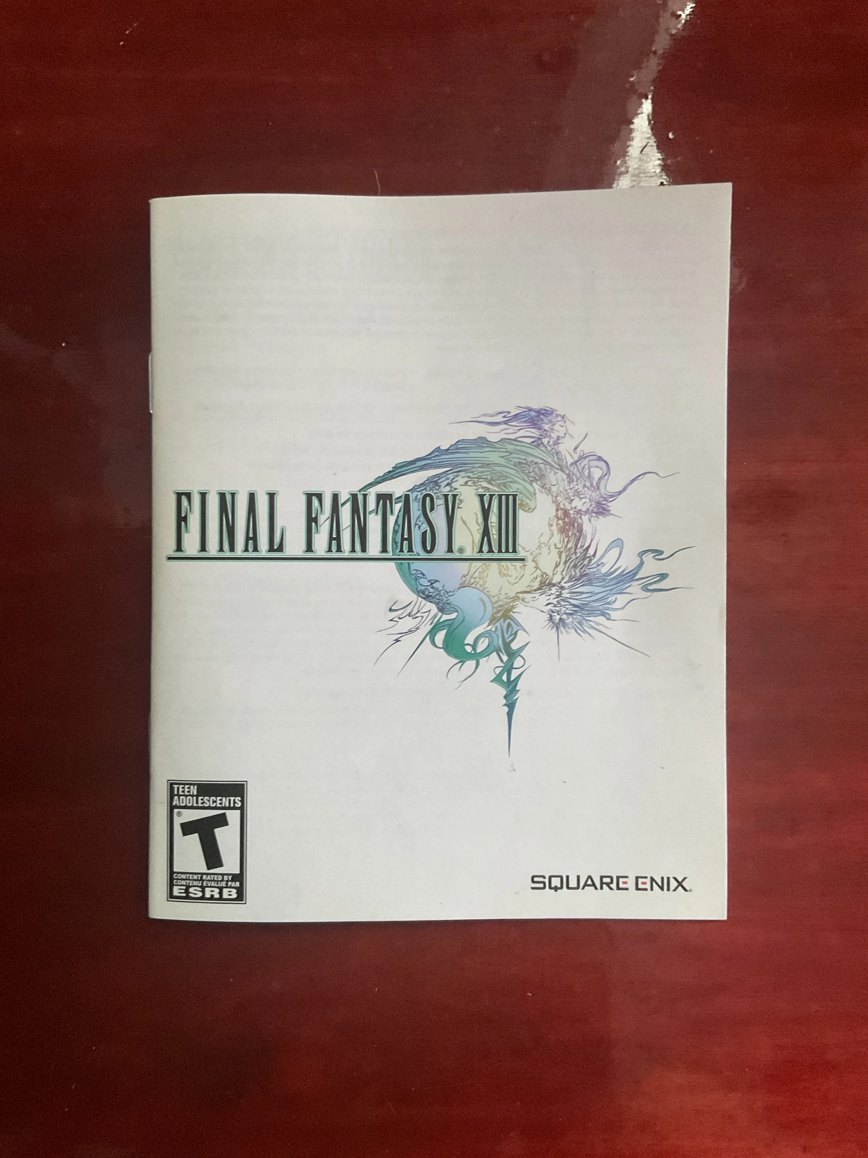 Final Fantasy XIII Game Manual