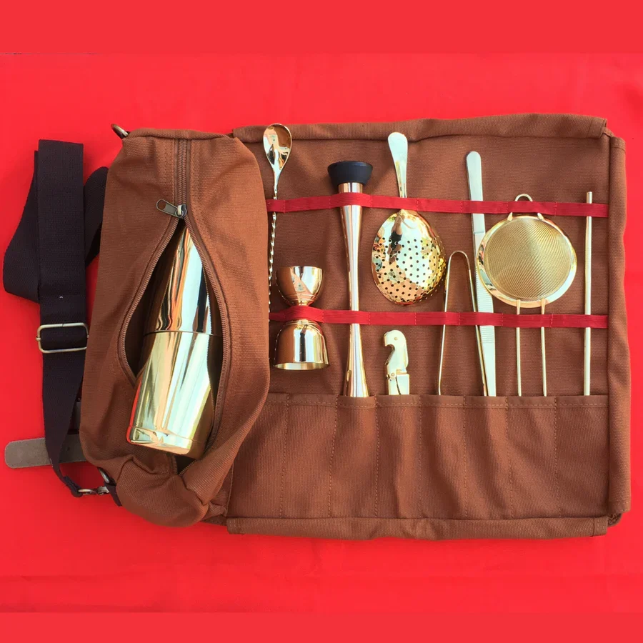 Cocktail Emporiums Cloth Bar Tools Travel Bag – Brand New - photo 5