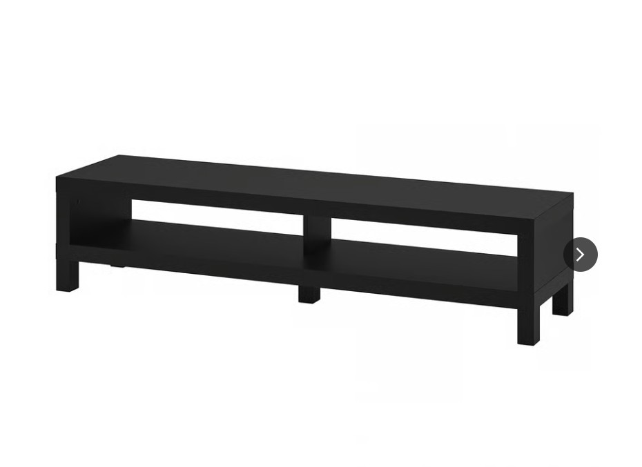 IKEA LACK TV table 160x35x36 black-brown - photo 3