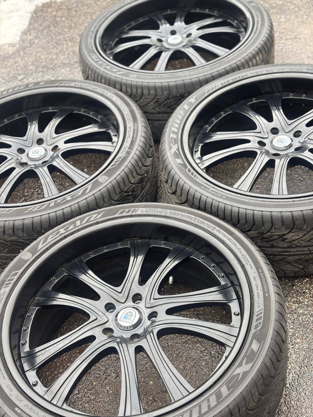 24”ASANTI FORGED (5x130)+305/35/R24 Lexani-Mercedes G Class - photo 3