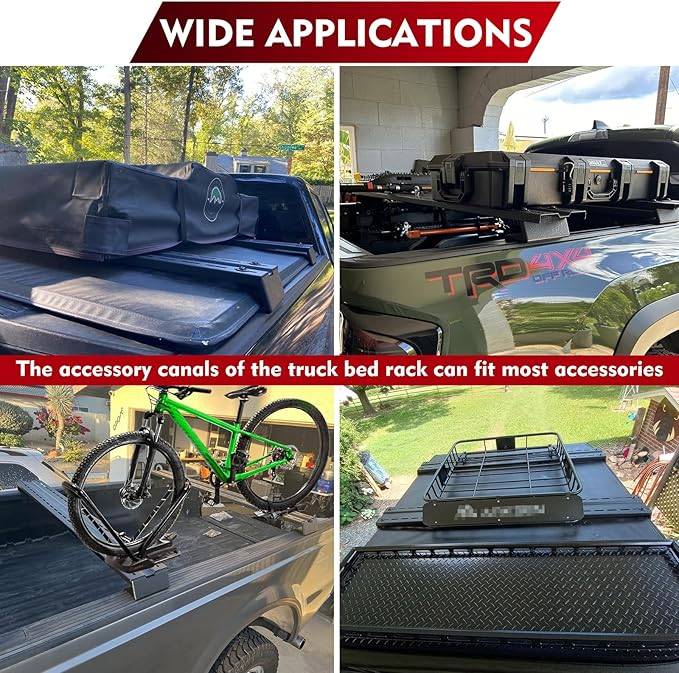 BRAND NEW Universal Truck Bed Rack with 2 Steel Boards - photo 3