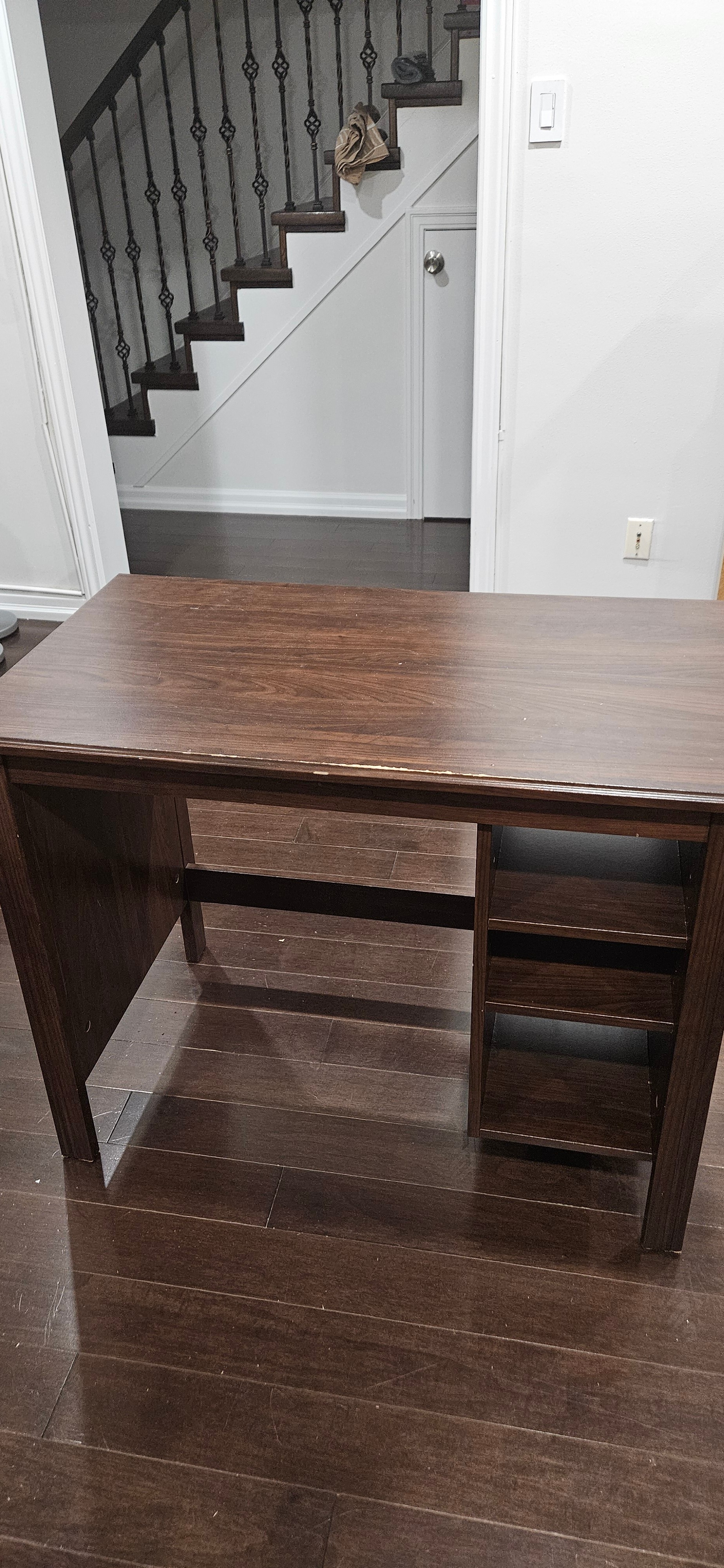 Moveout Sale || Study Table, Office Desk || 3 adjustable Shelf