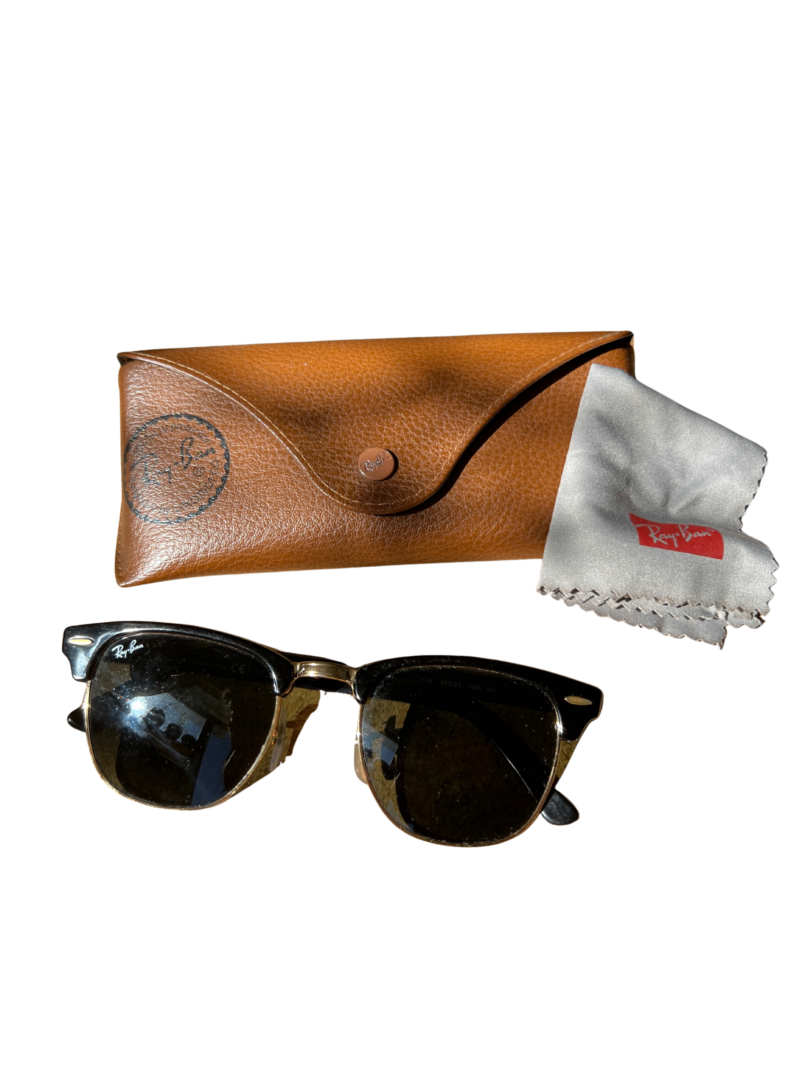Vintage Ray-Ban Clubmaster Classic Sunglasses 😎