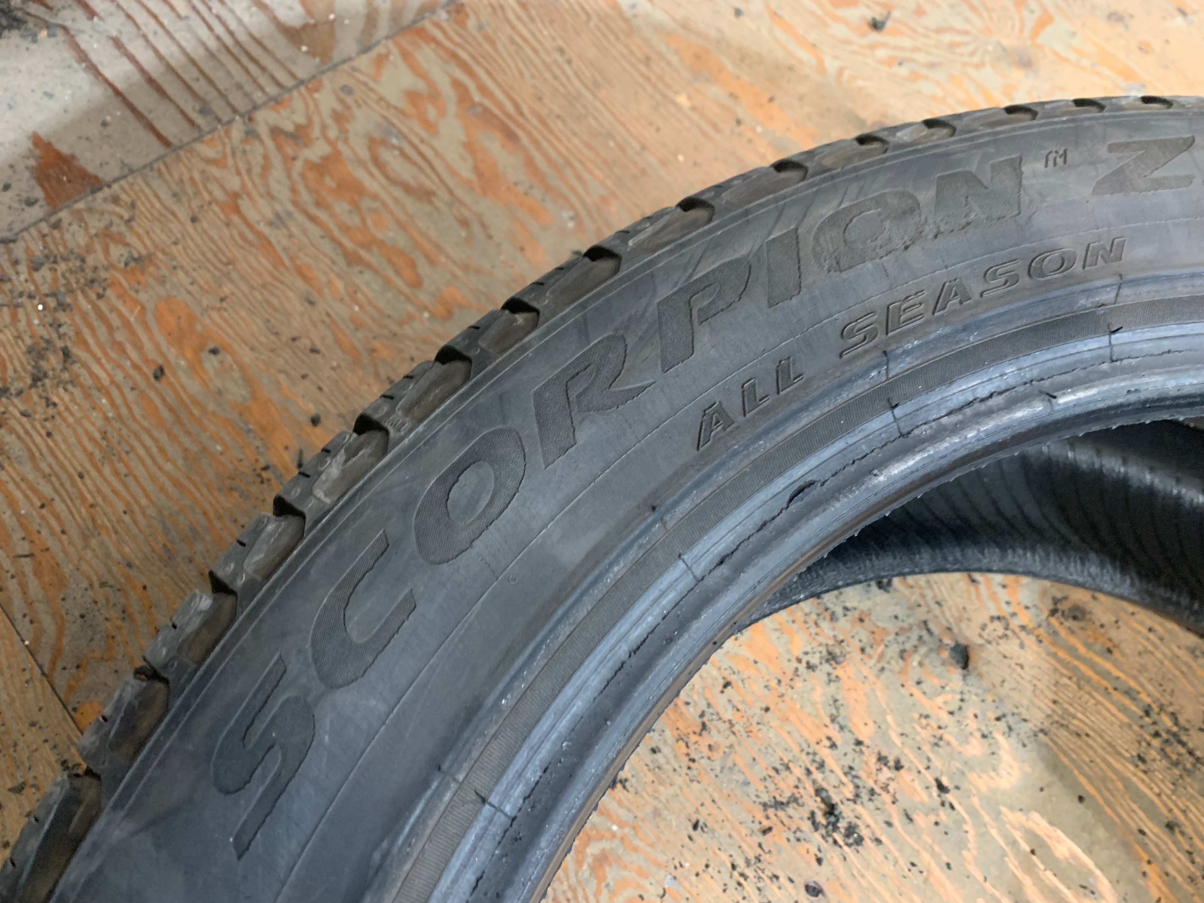 1 X single 275/45/21 M+S Pirelli Scorpion zero A/S LR with 65% - photo 5