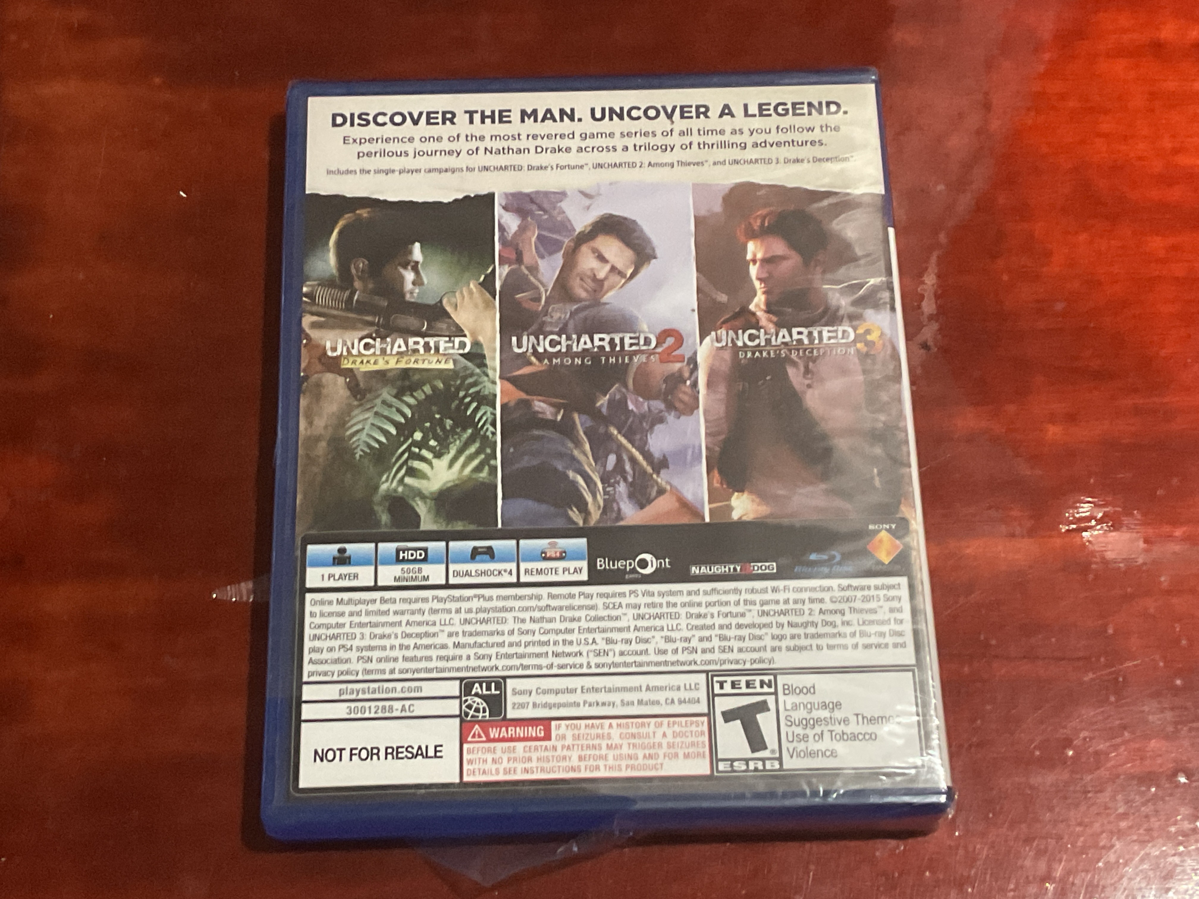 New Uncharted: The Nathan Drake Collection PS4 - photo 2