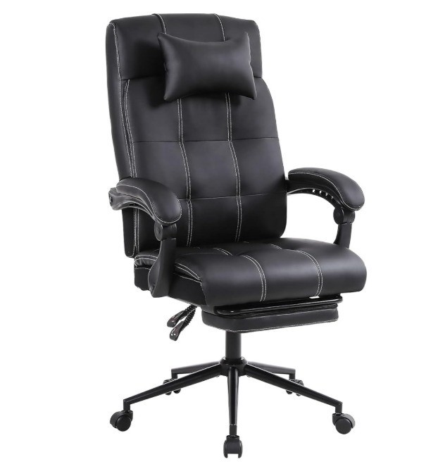 BRAND NEW Back Reclining Office Chair with Footrest