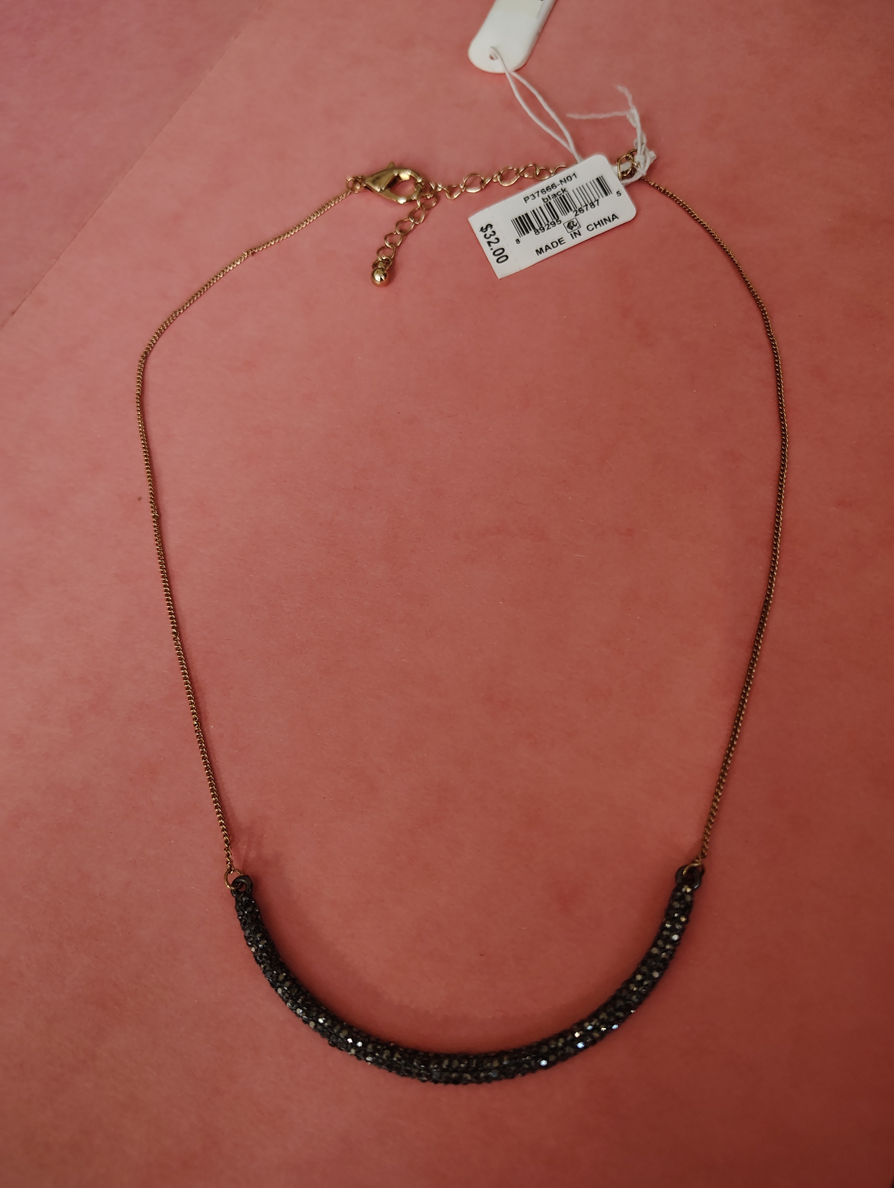 NEW NECKLACE- Aqua (Macy's US price tag, Sale) - photo 2
