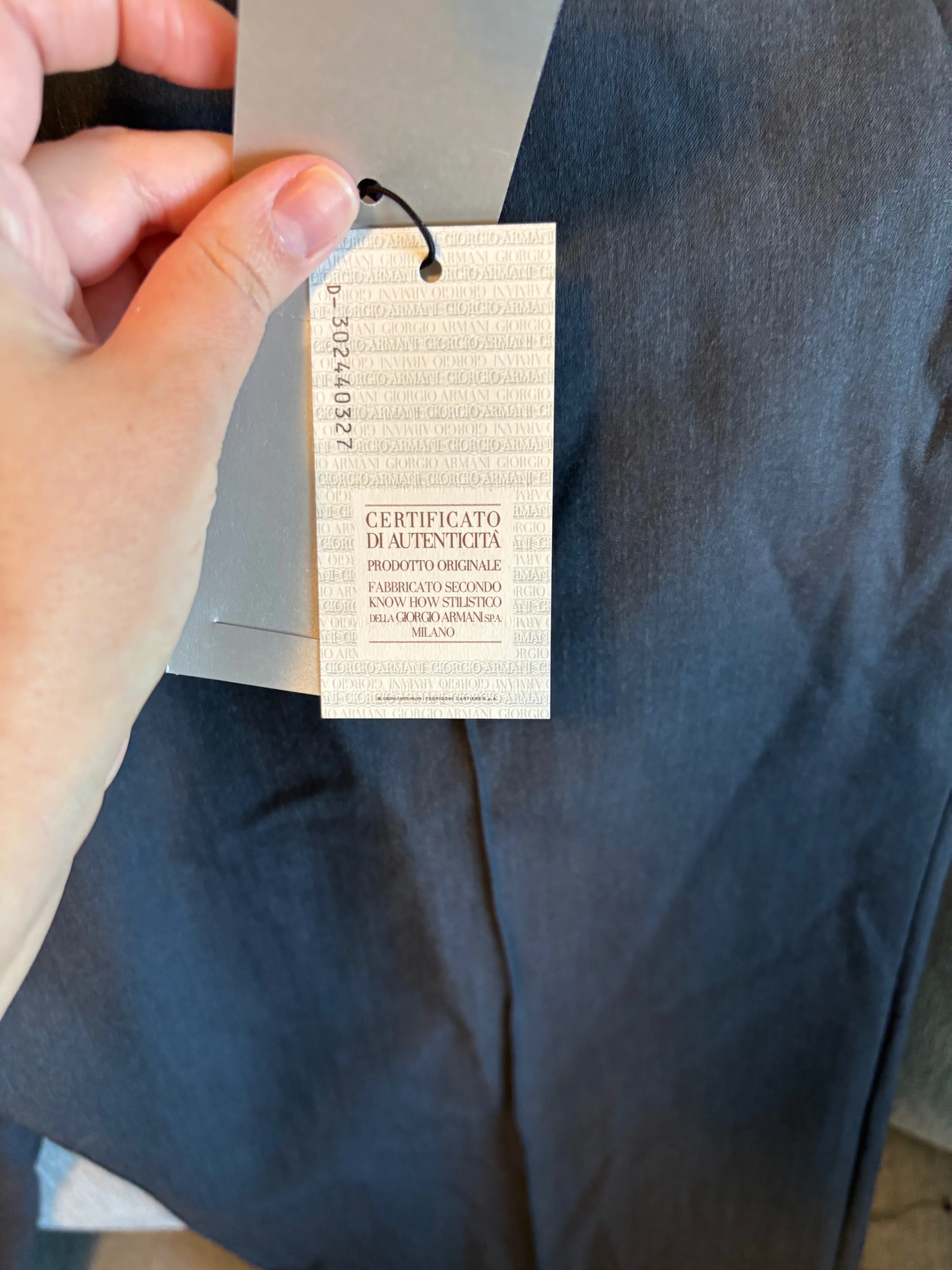 NWT Armani Collezioni Men’s Pants – Size 54 (EU)/ 38 US image indicator(5)