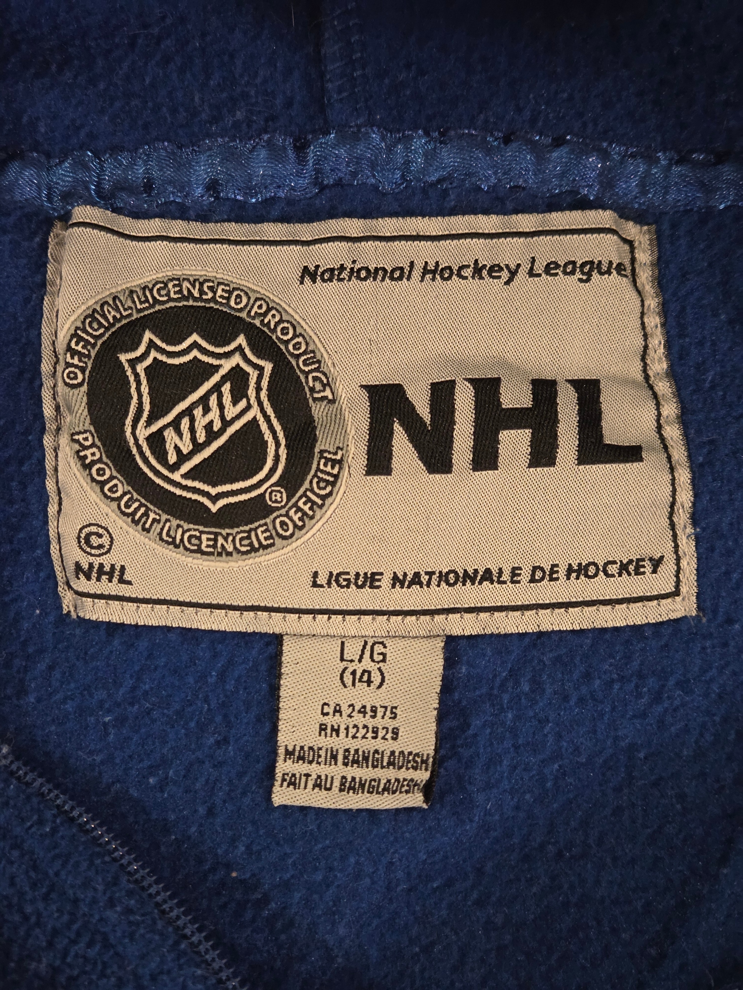 Toronto Maple Leafs Fleece Hoodie – Youth L (14) - photo 4