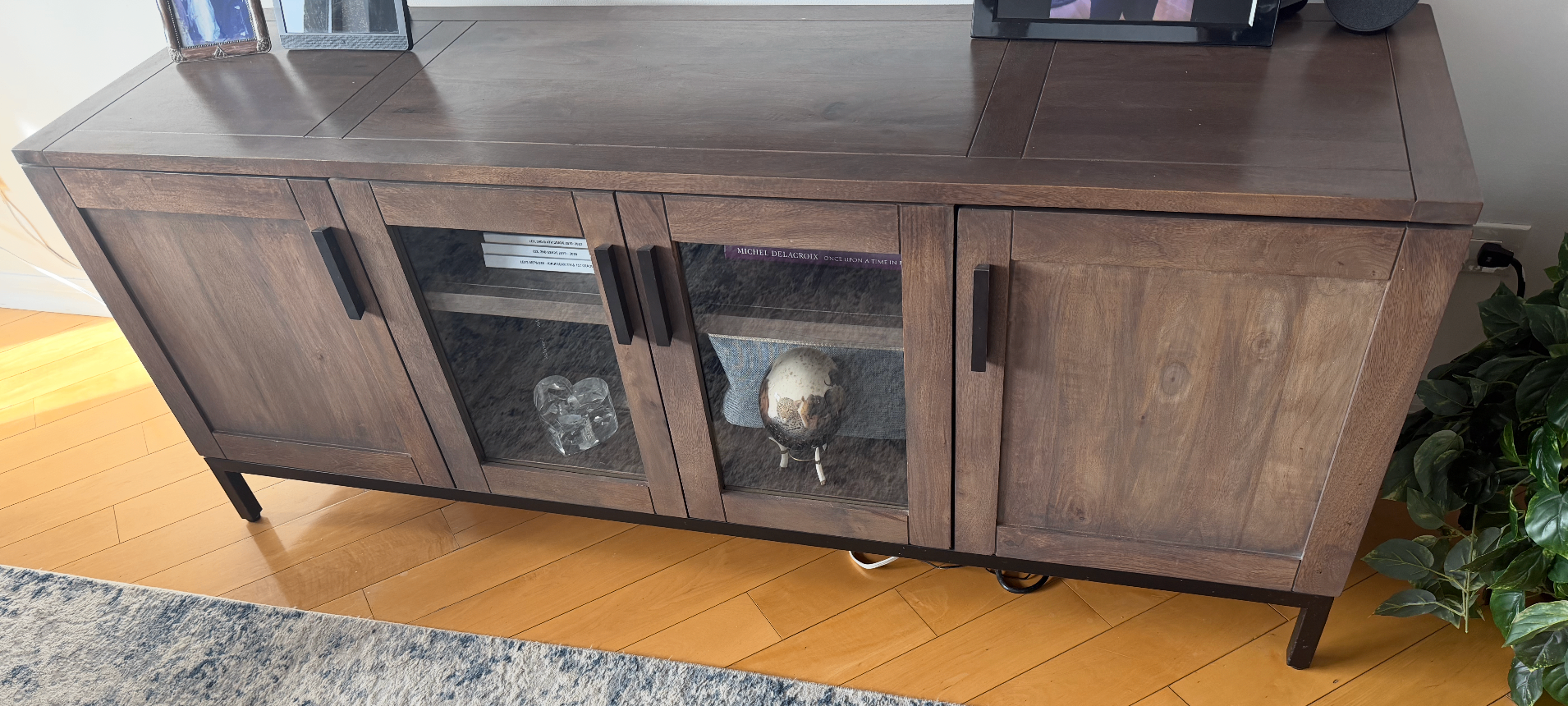 Media Console - Wyatt Brown Wood Storage - photo 4