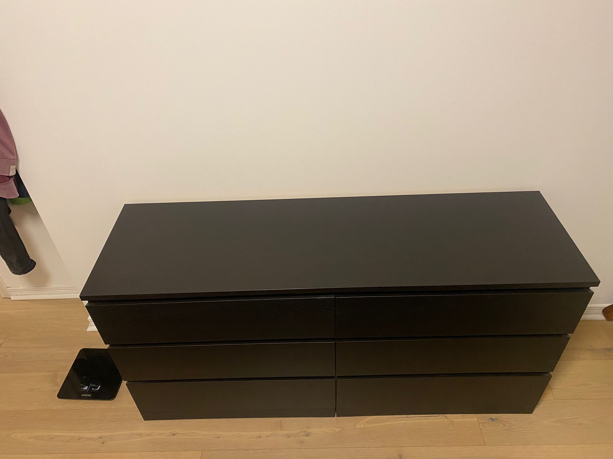 Ikea Drawer MALM 160x78 black-brown - photo 2