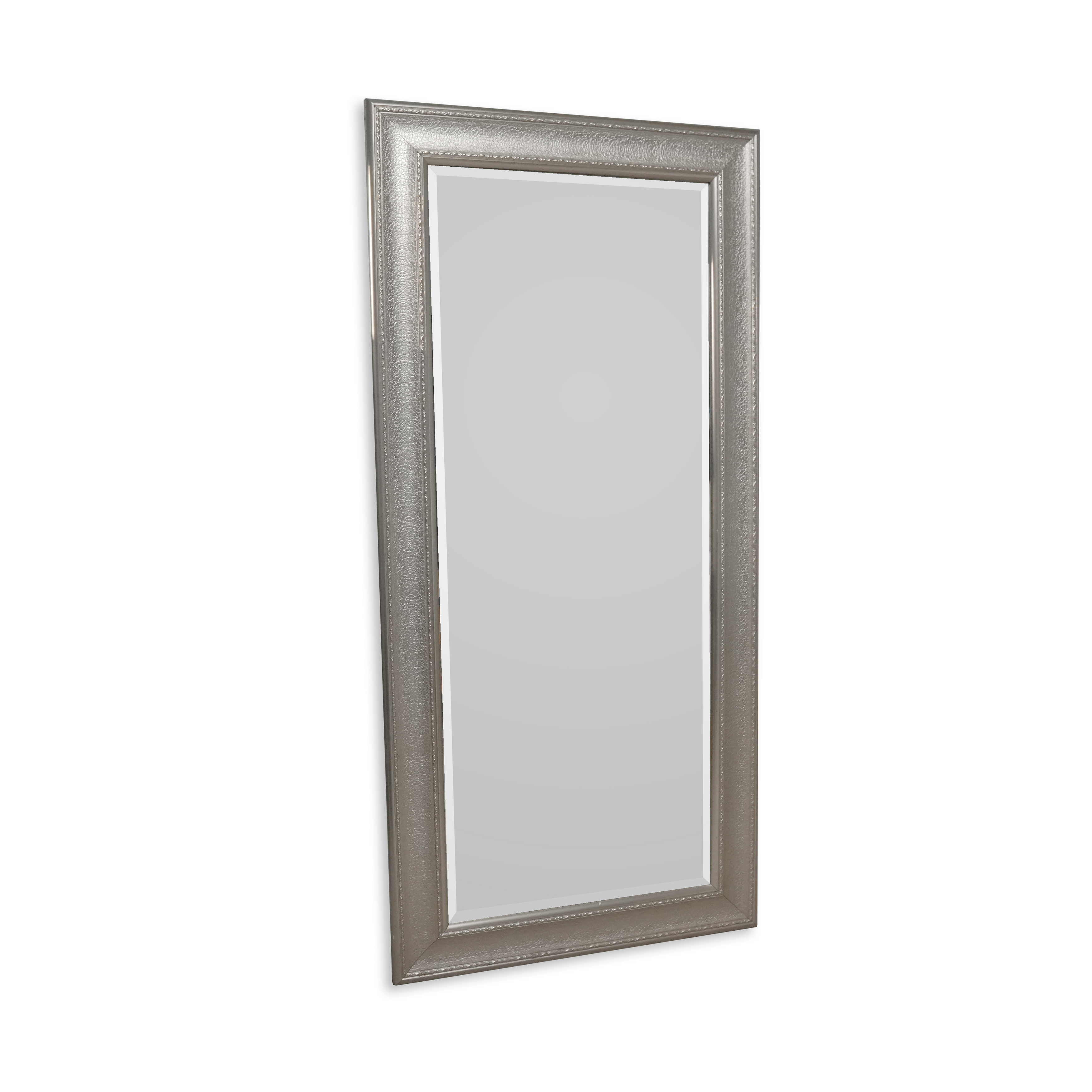 Silver Framed Full Length Mirror
