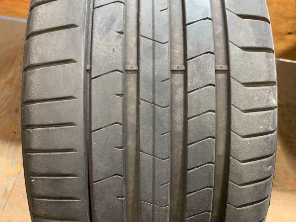 1 X single 275/40/21 XL 107Y Pirelli Pzero PZ4 rft * w 70% tread - photo 2