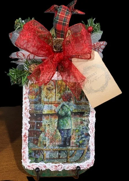 Handcrafted Christmas Wooden Cutting Board  Decorations image indicator(5)