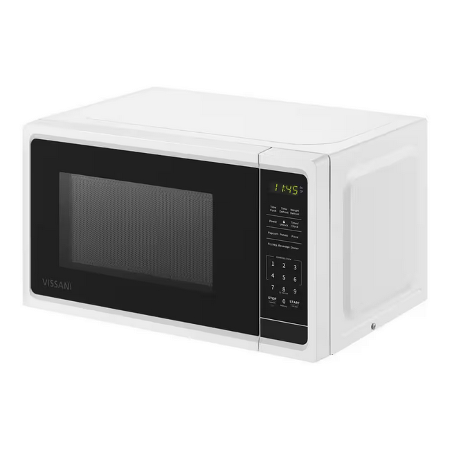 Vissani 0.7 cu. ft. 700-Watt Countertop Microwave, White - photo 2
