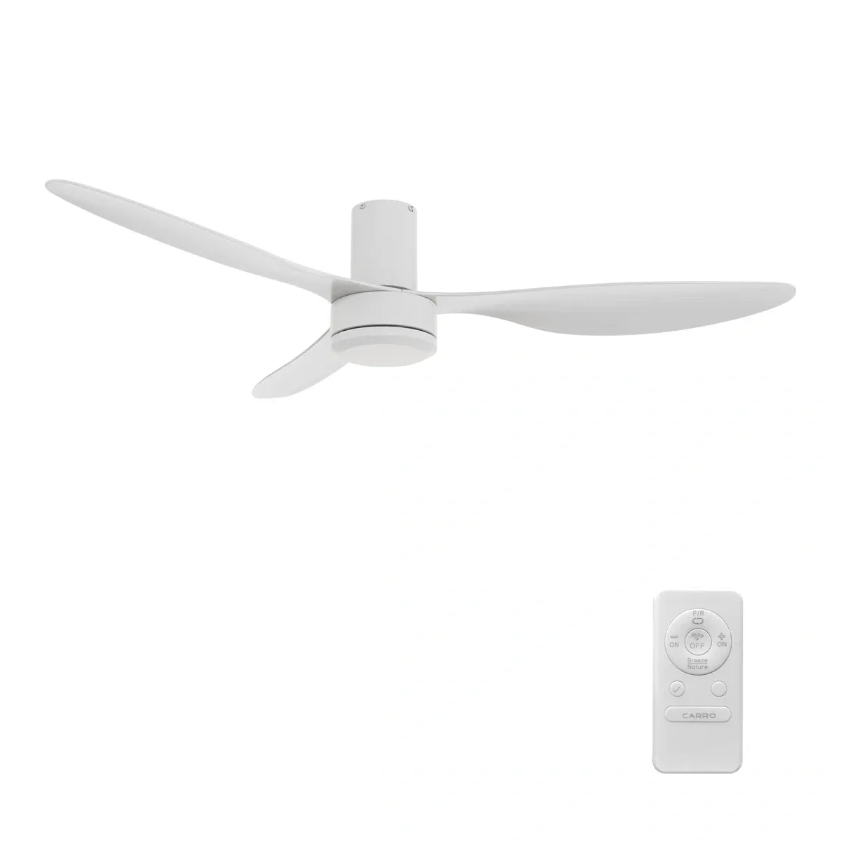 Ceiling Fan - Flush Mount White 52" image indicator(7)