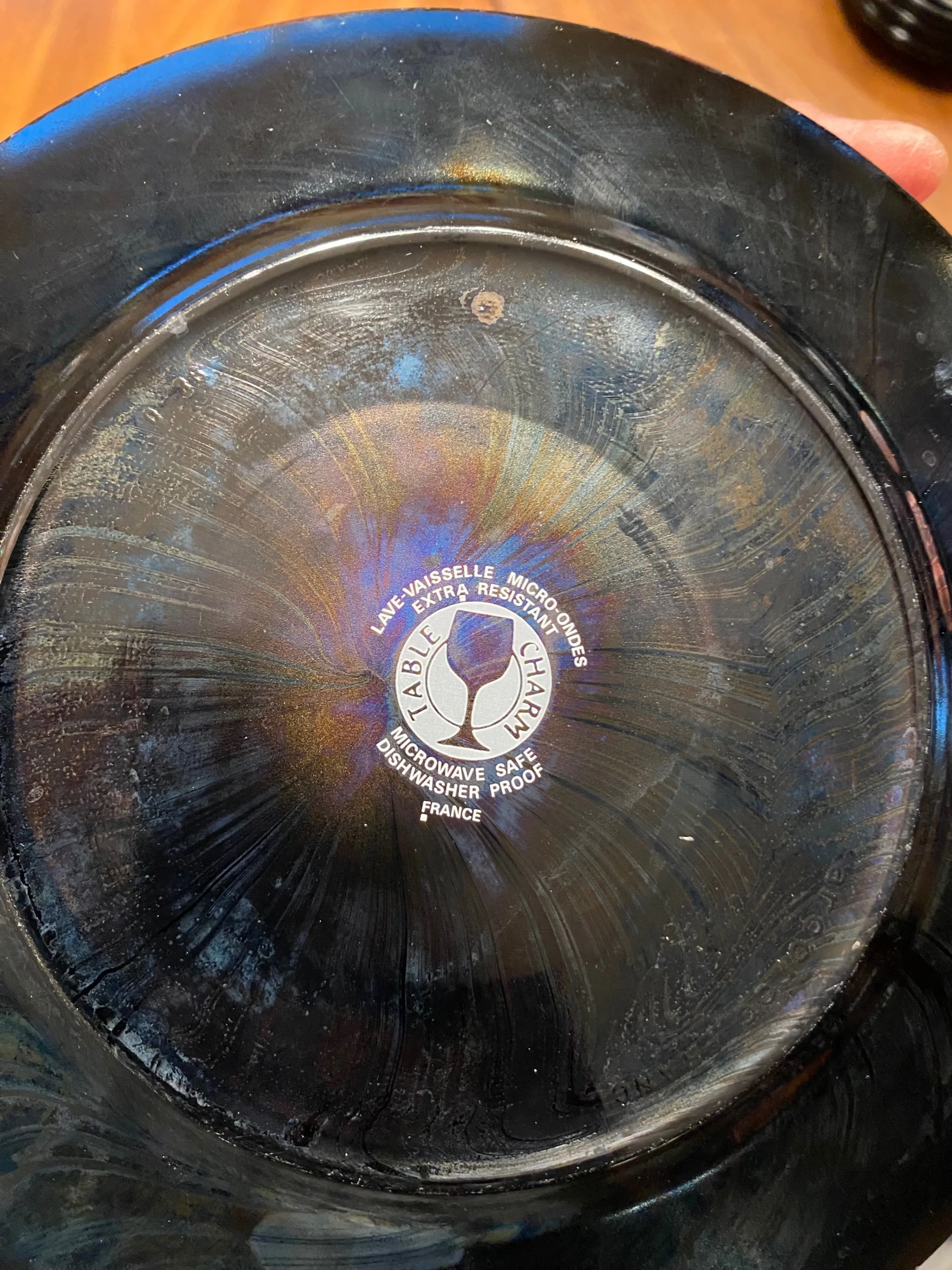 Luminarc Dinnerware ~66 pcs Set - Black Floral image indicator(7)