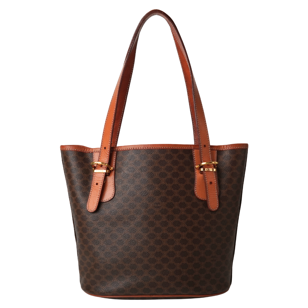 CELINE Macadam Tote Bag – Vintage Bucket Style - photo 2