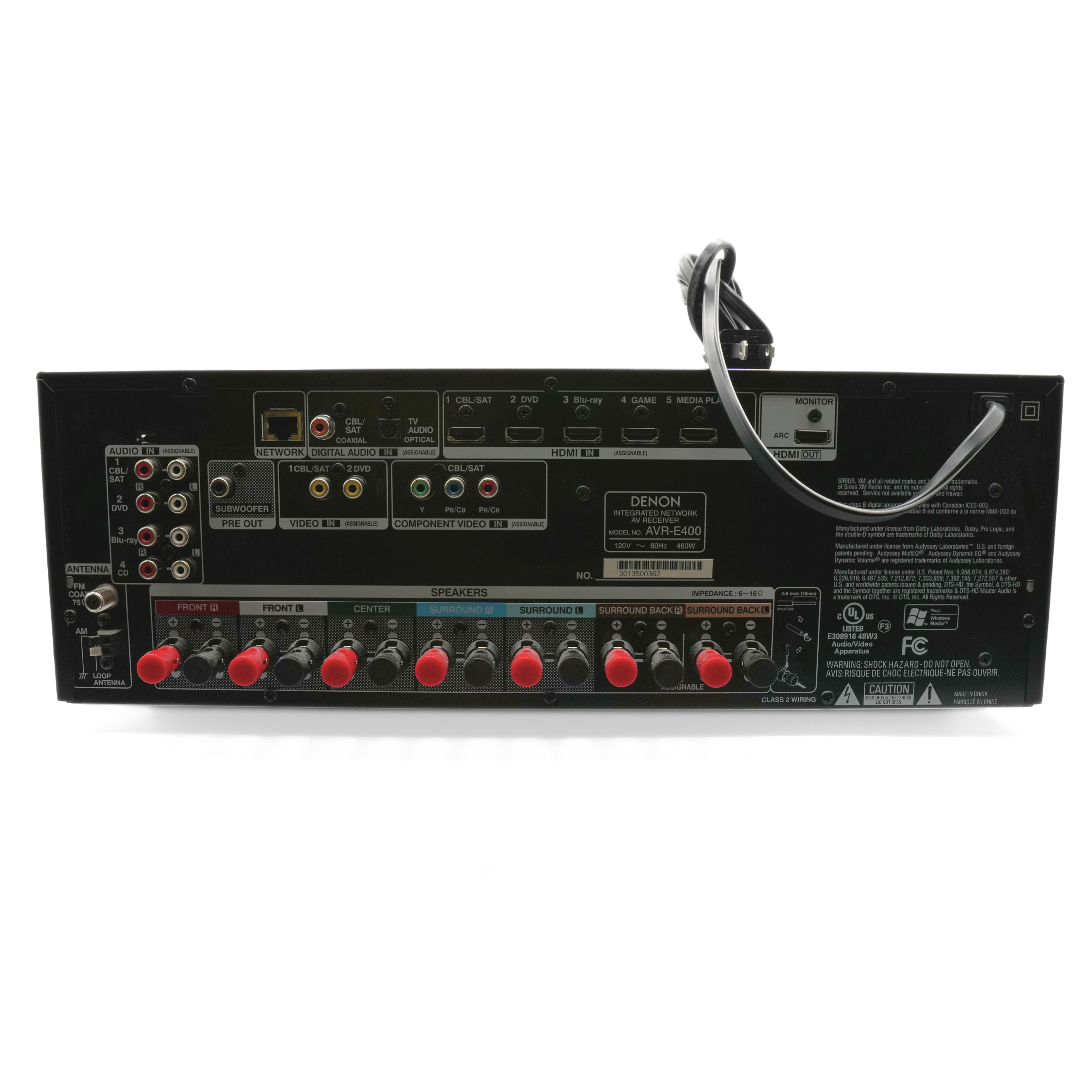 Denon AVR-E400 Integrated Network AV Receiver - photo 2