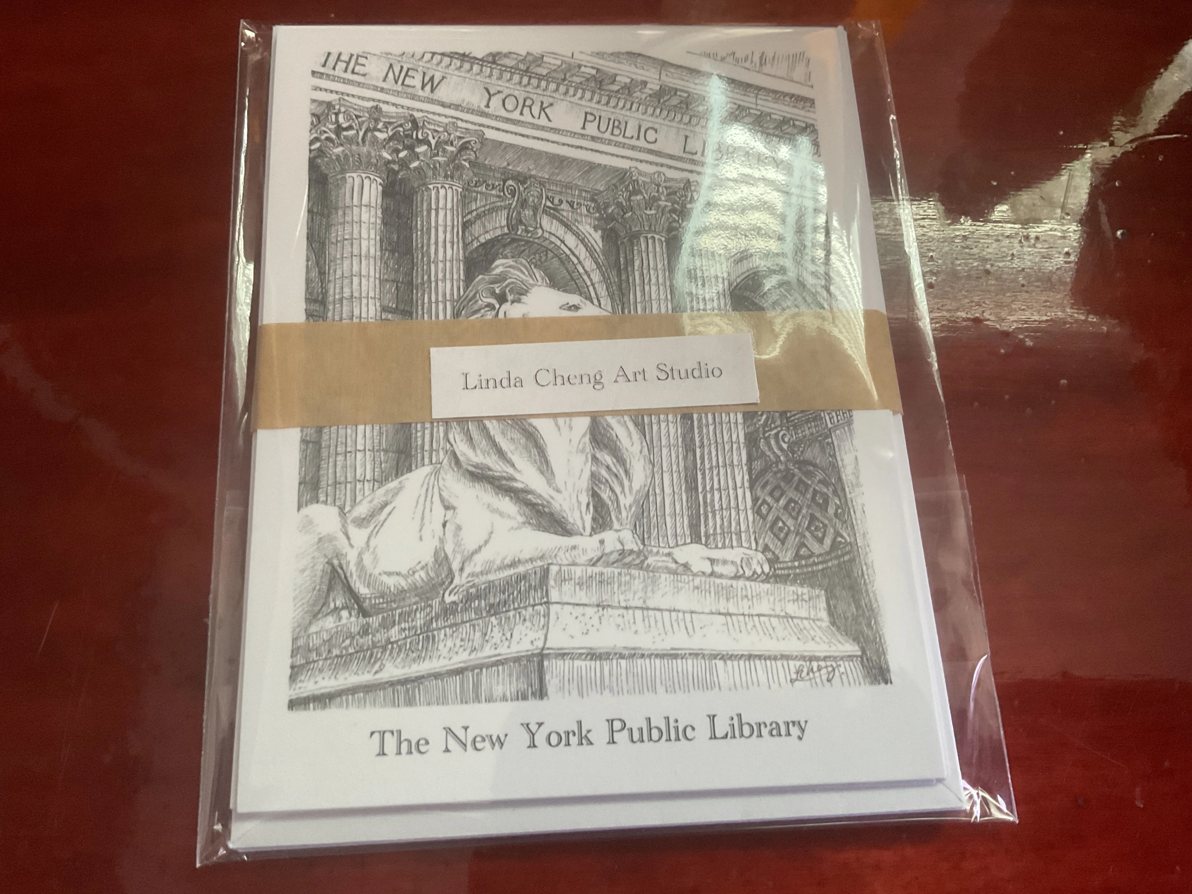 4 Pack Assorted Postcards from Artist Linda Cheng image indicator(3)